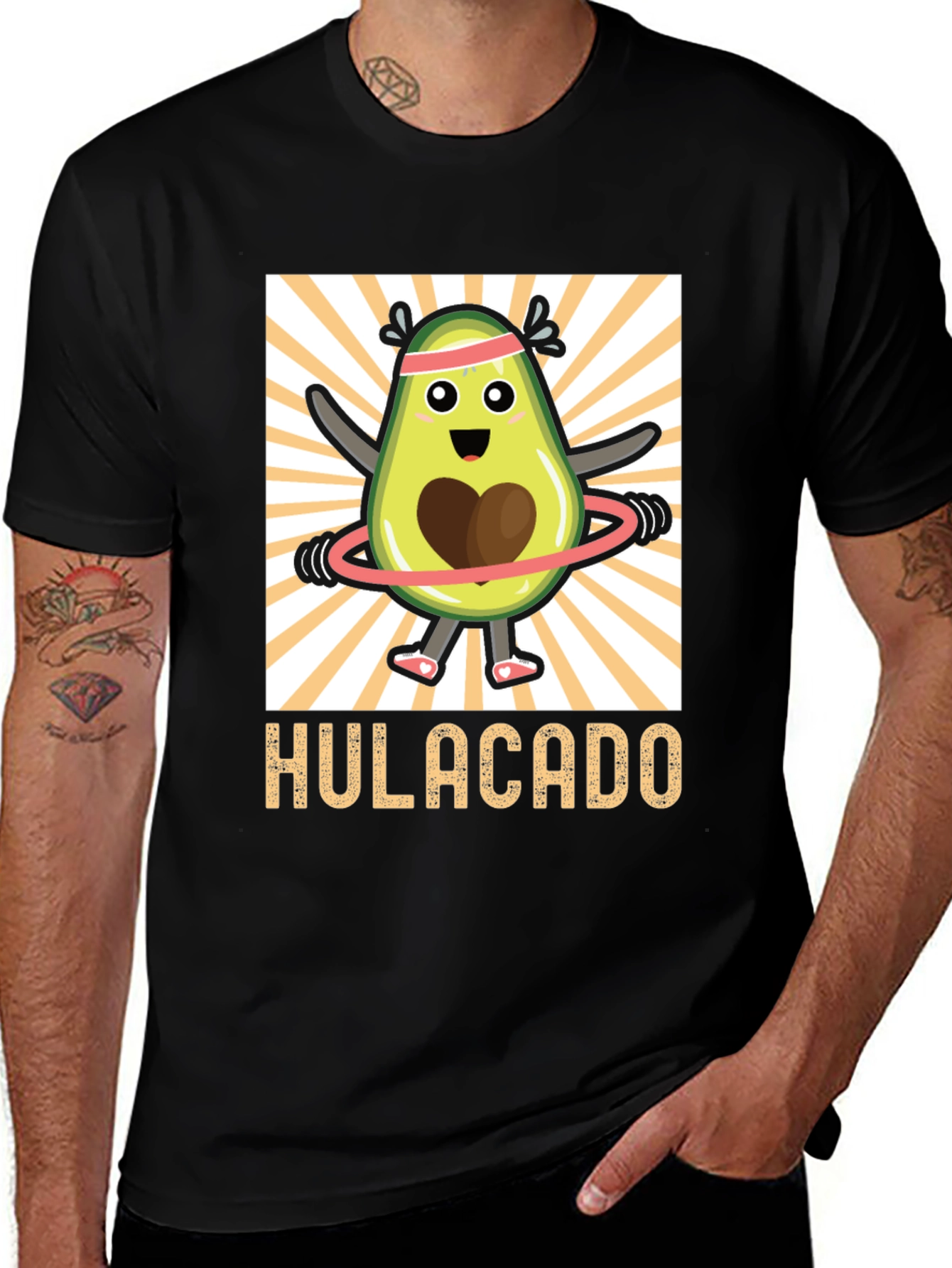 Hulacado Funny Avocado T-Shirt