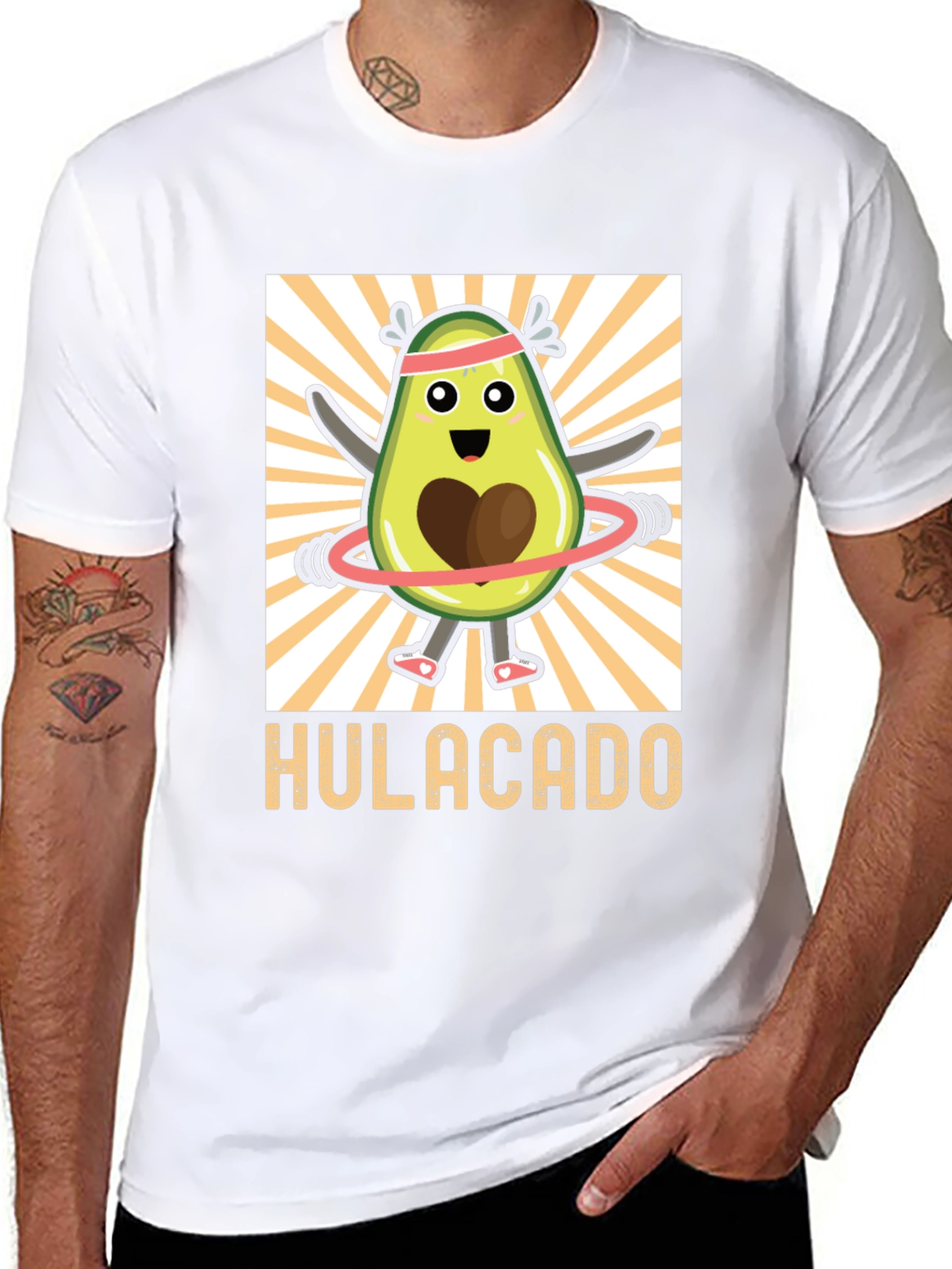 Hulacado Funny Avocado T-Shirt