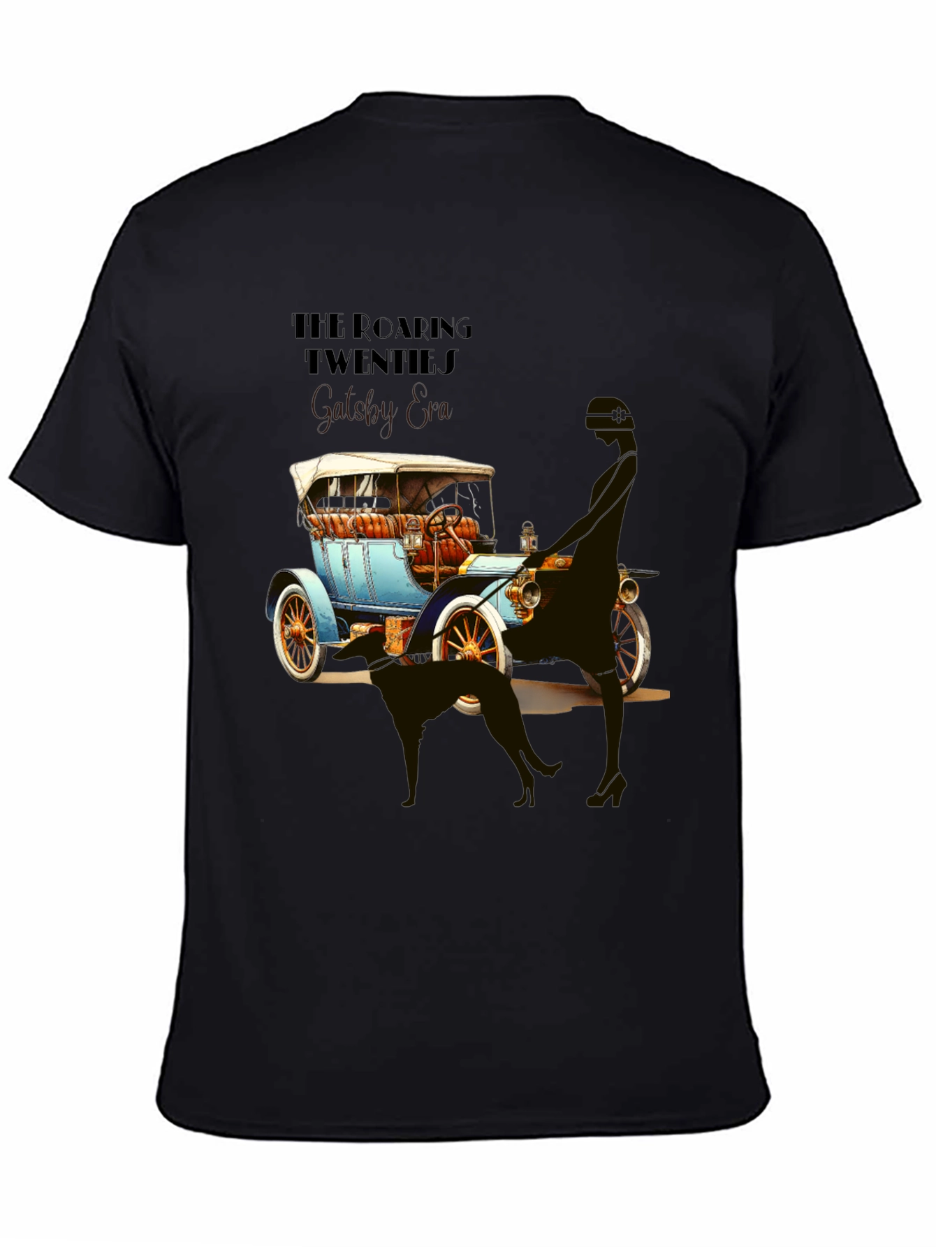 Roaring 20s Car Graphic T-Shirt