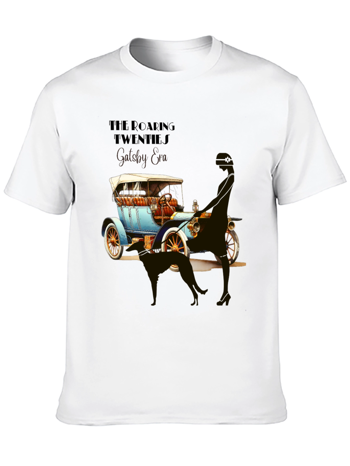 Roaring 20s Car Graphic T-Shirt
