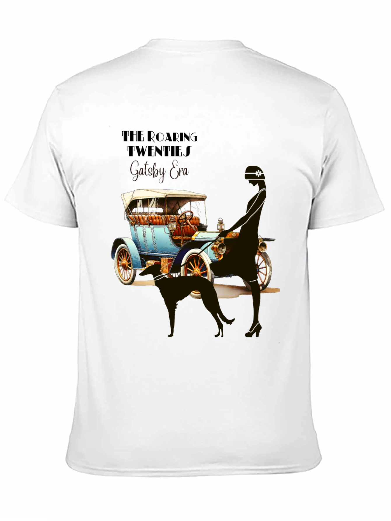 Roaring 20s Car Graphic T-Shirt