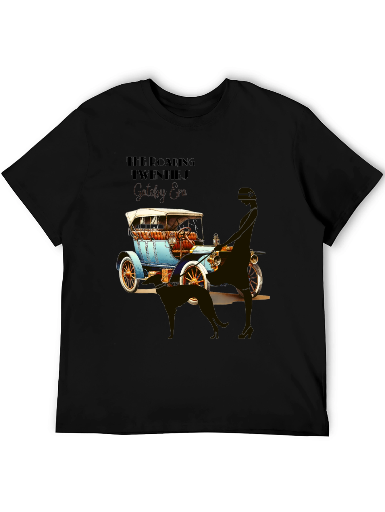 Roaring 20s Car Graphic T-Shirt