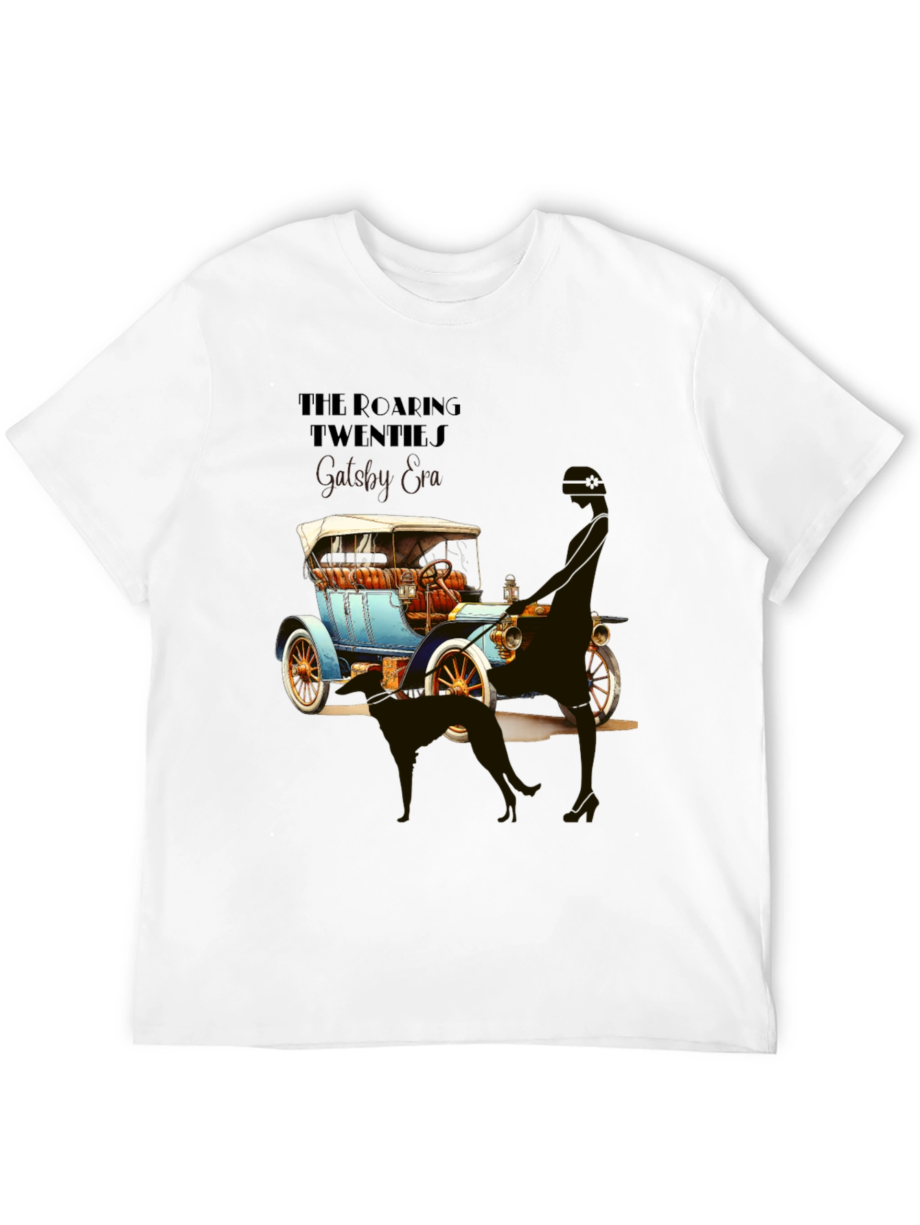 Roaring 20s Car Graphic T-Shirt