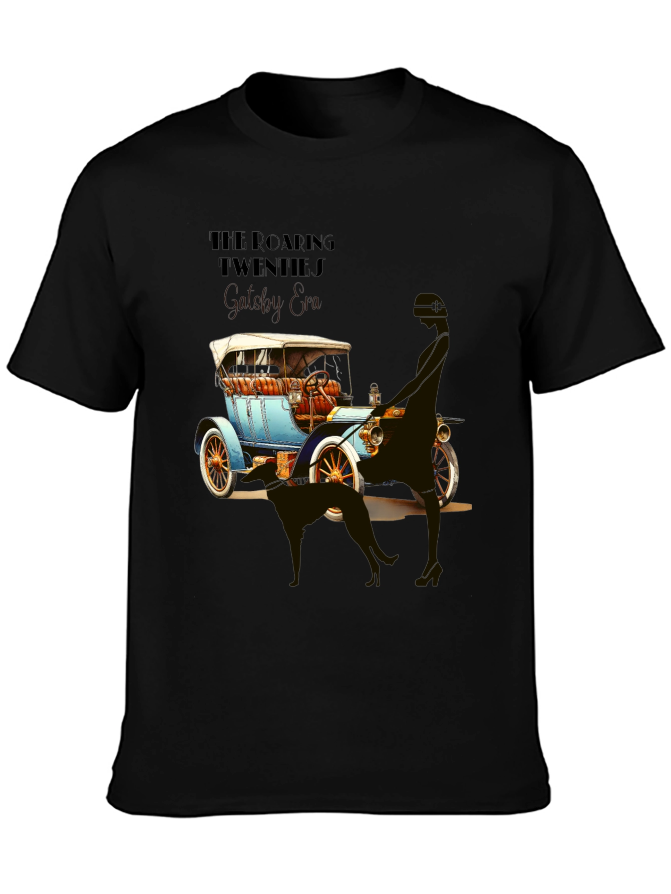 Roaring 20s Car Graphic T-Shirt