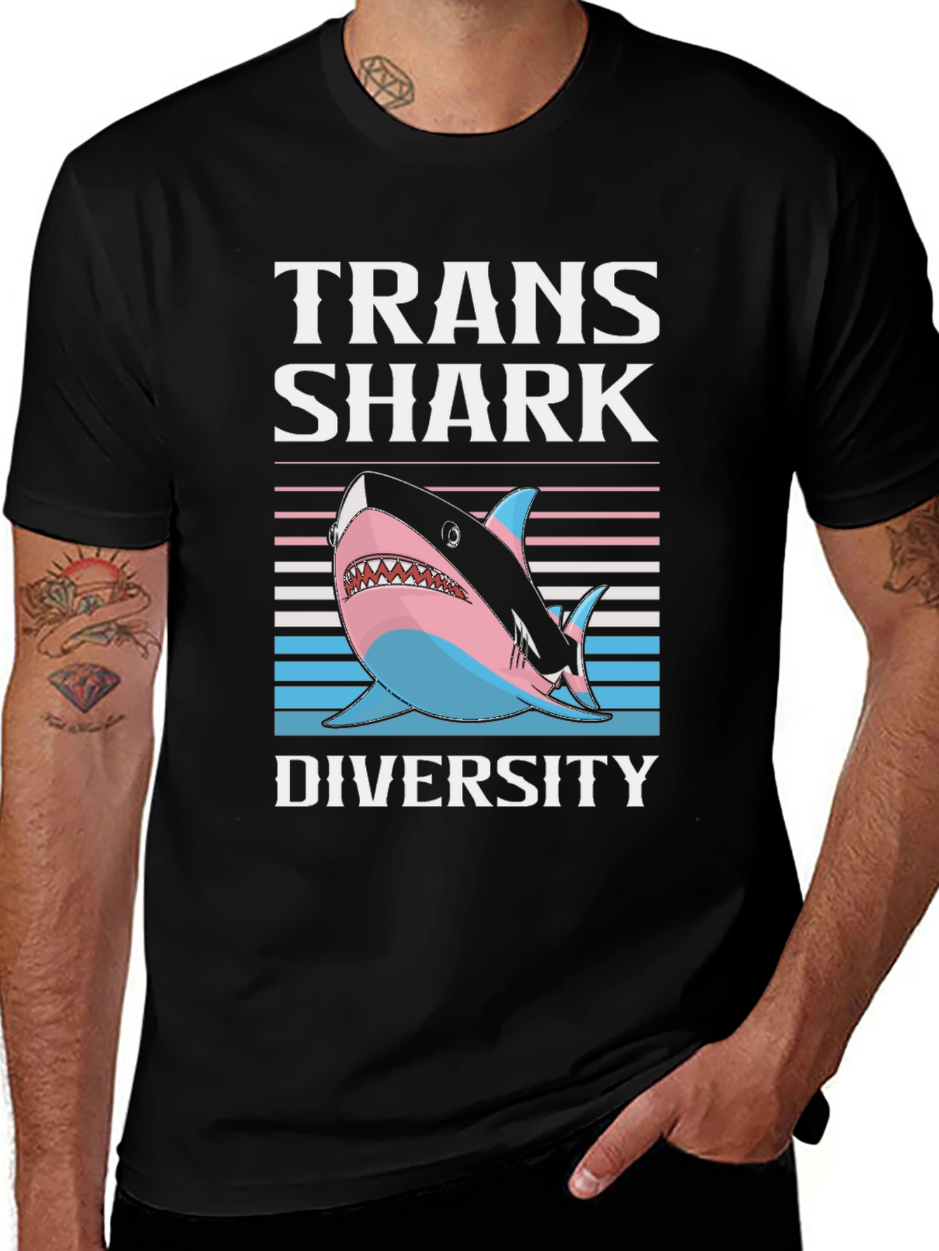 Trans Shark Diversity T-Shirt