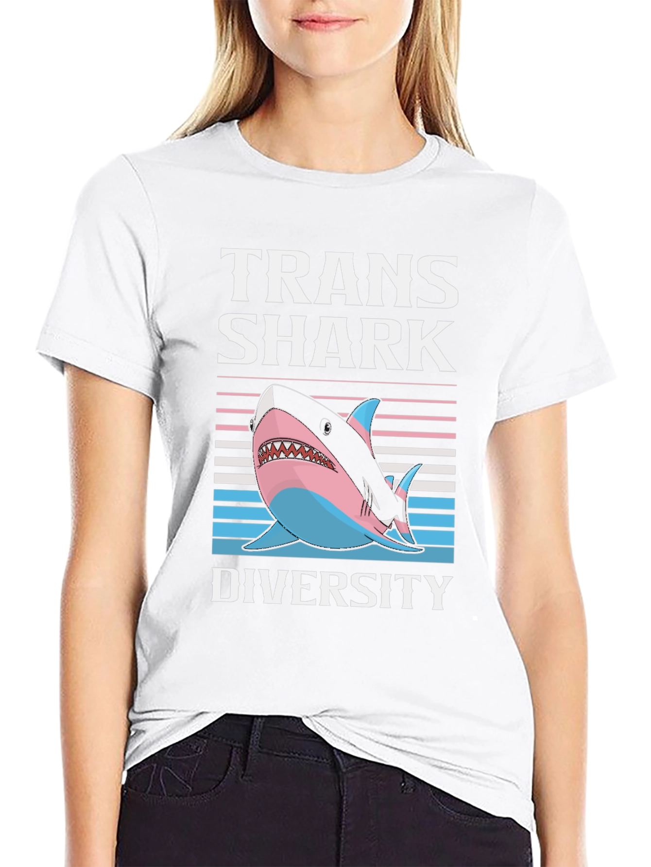 Trans Shark Diversity T-Shirt