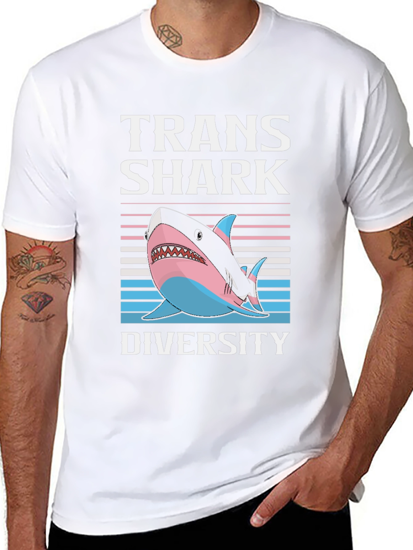 Trans Shark Diversity T-Shirt