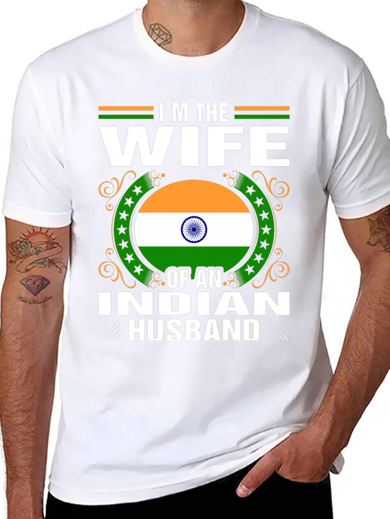 Im the Wife of an Indian Husband T-Shirt