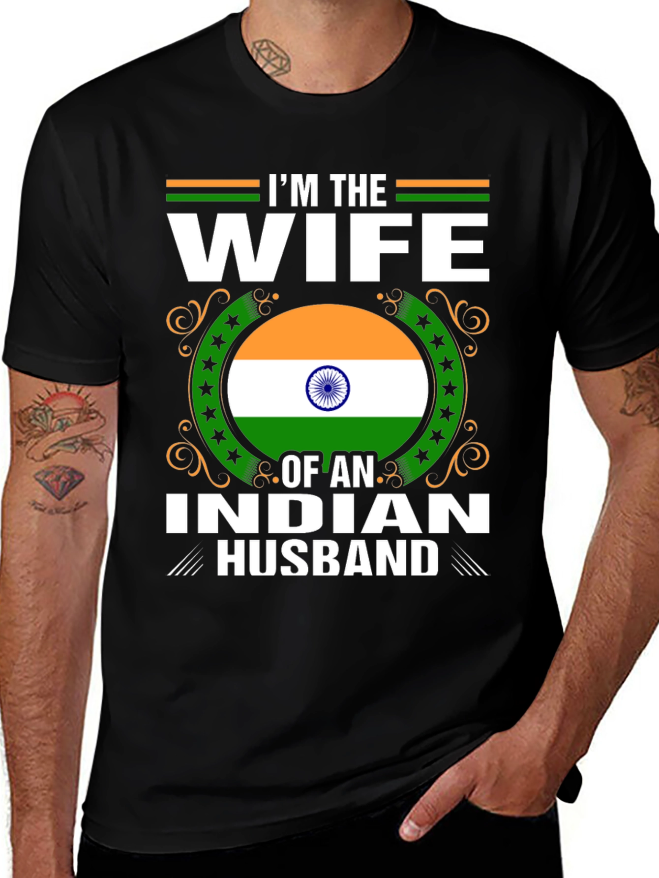 Im the Wife of an Indian Husband T-Shirt