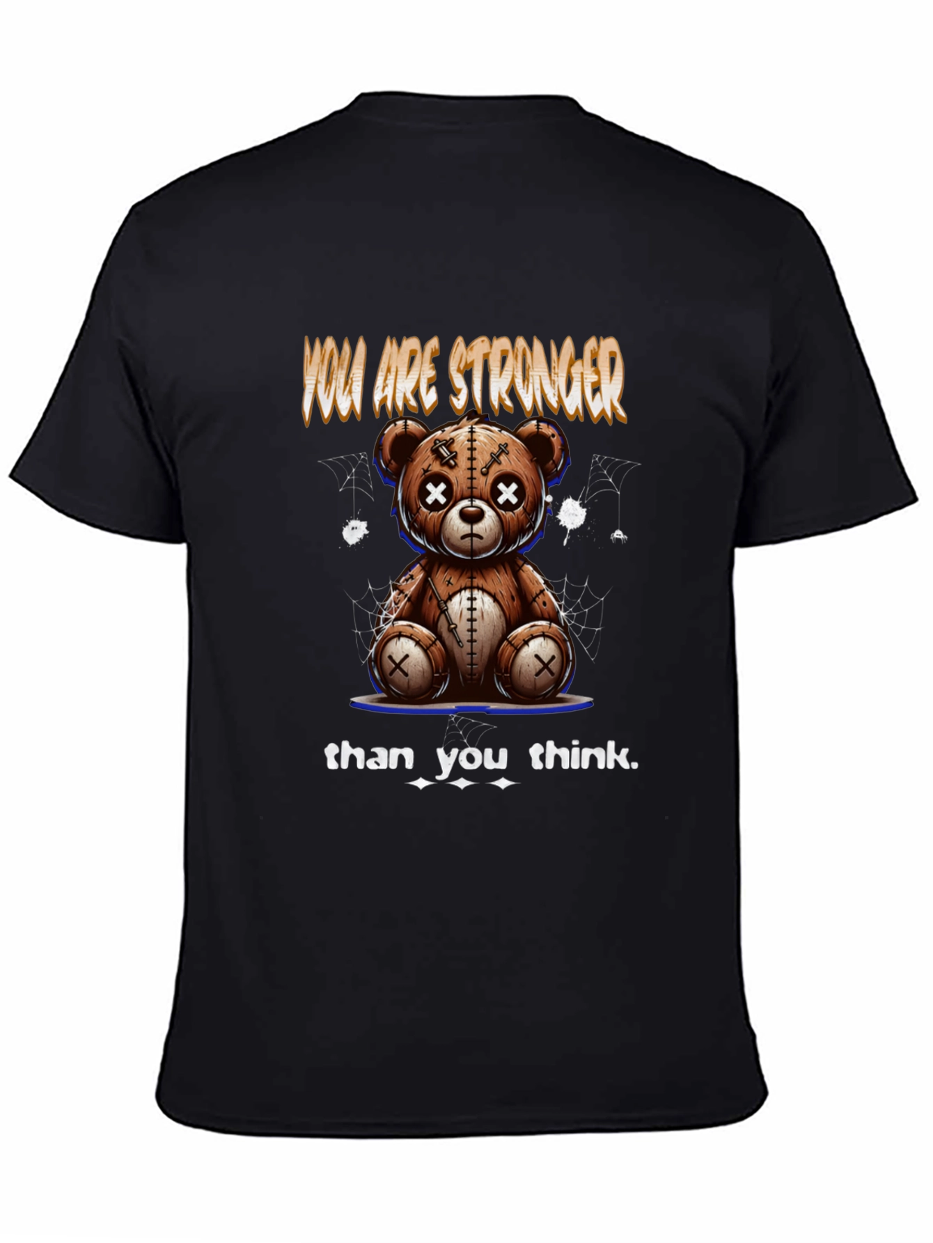 Motivational Teddy Bear Graphic Tee