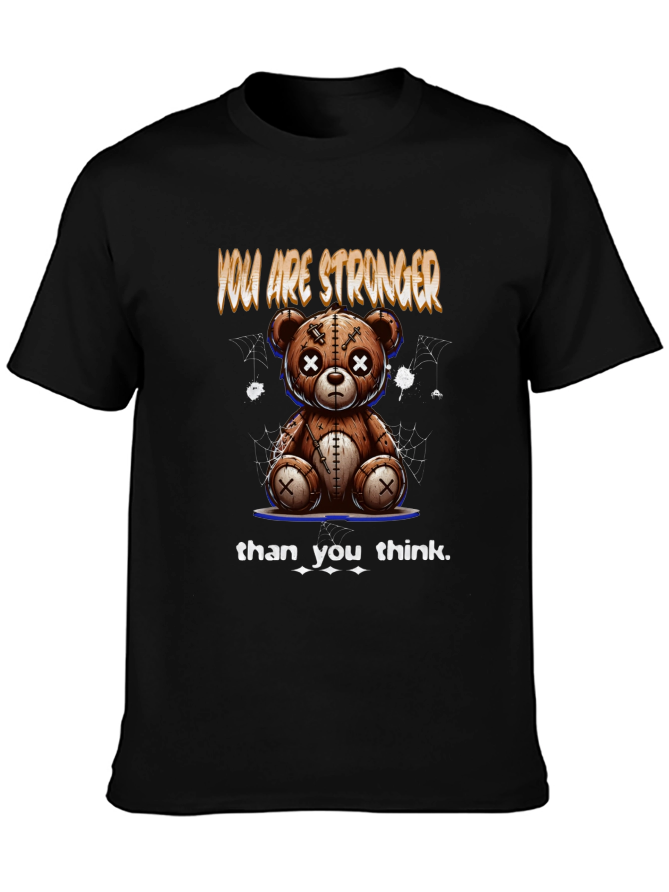 Motivational Teddy Bear Graphic Tee