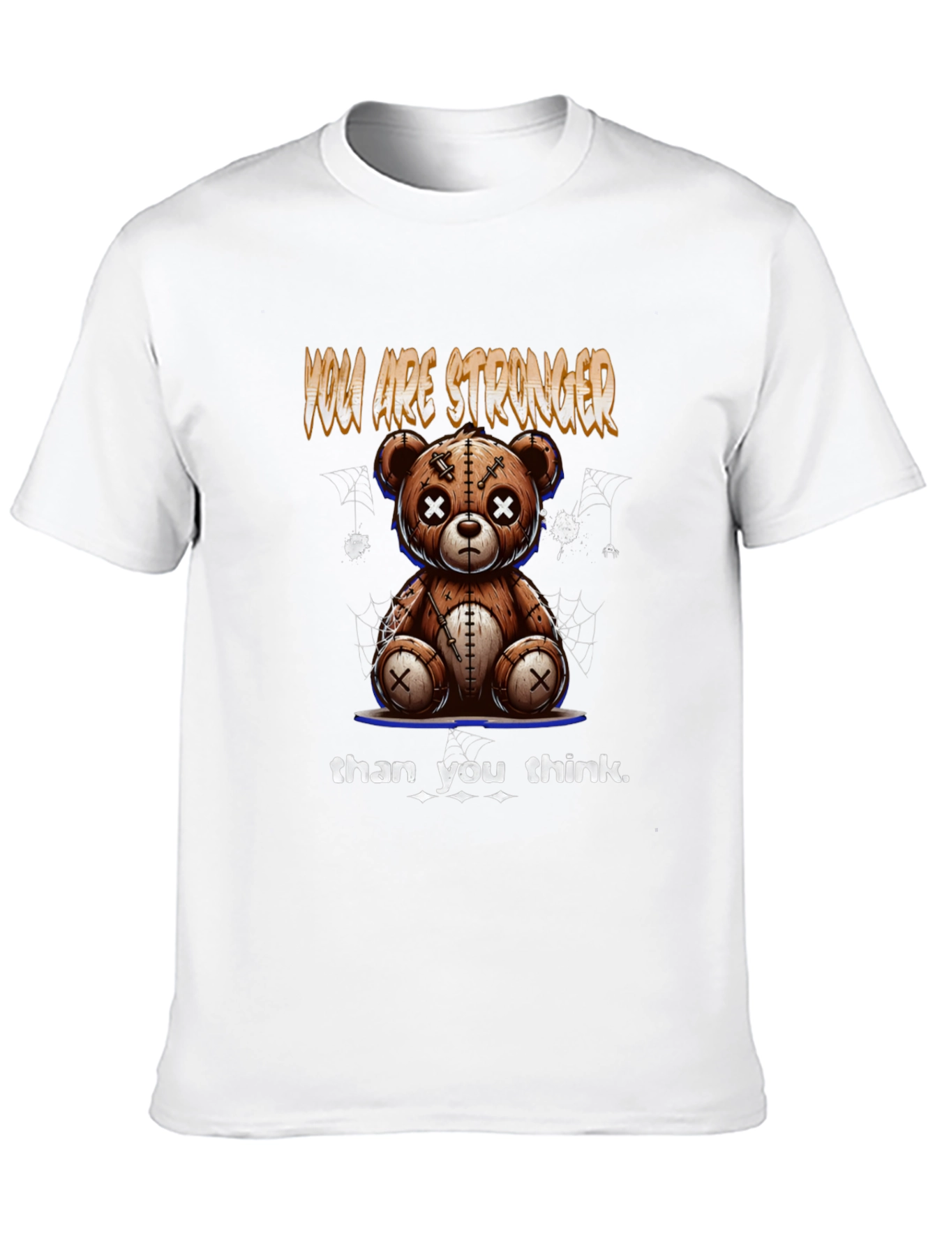 Motivational Teddy Bear Graphic Tee