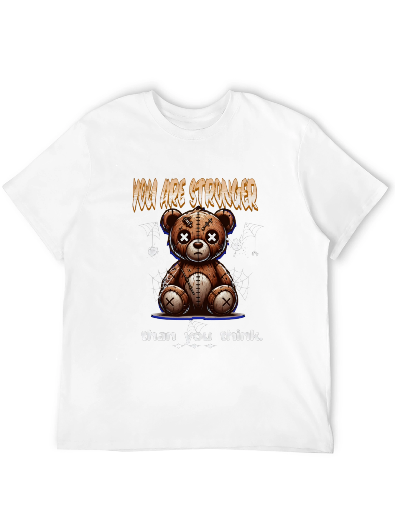 Motivational Teddy Bear Graphic Tee