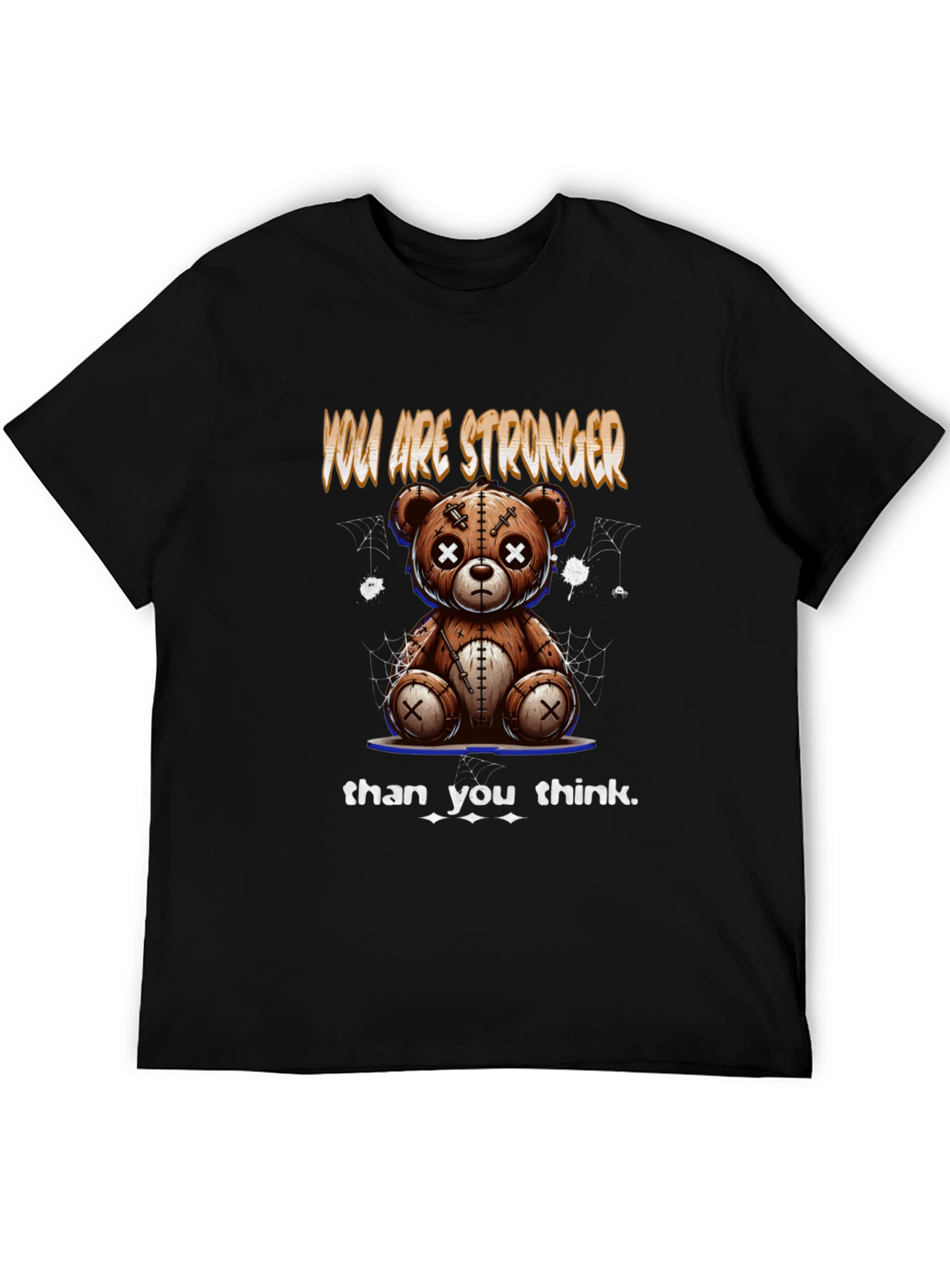 Motivational Teddy Bear Graphic Tee
