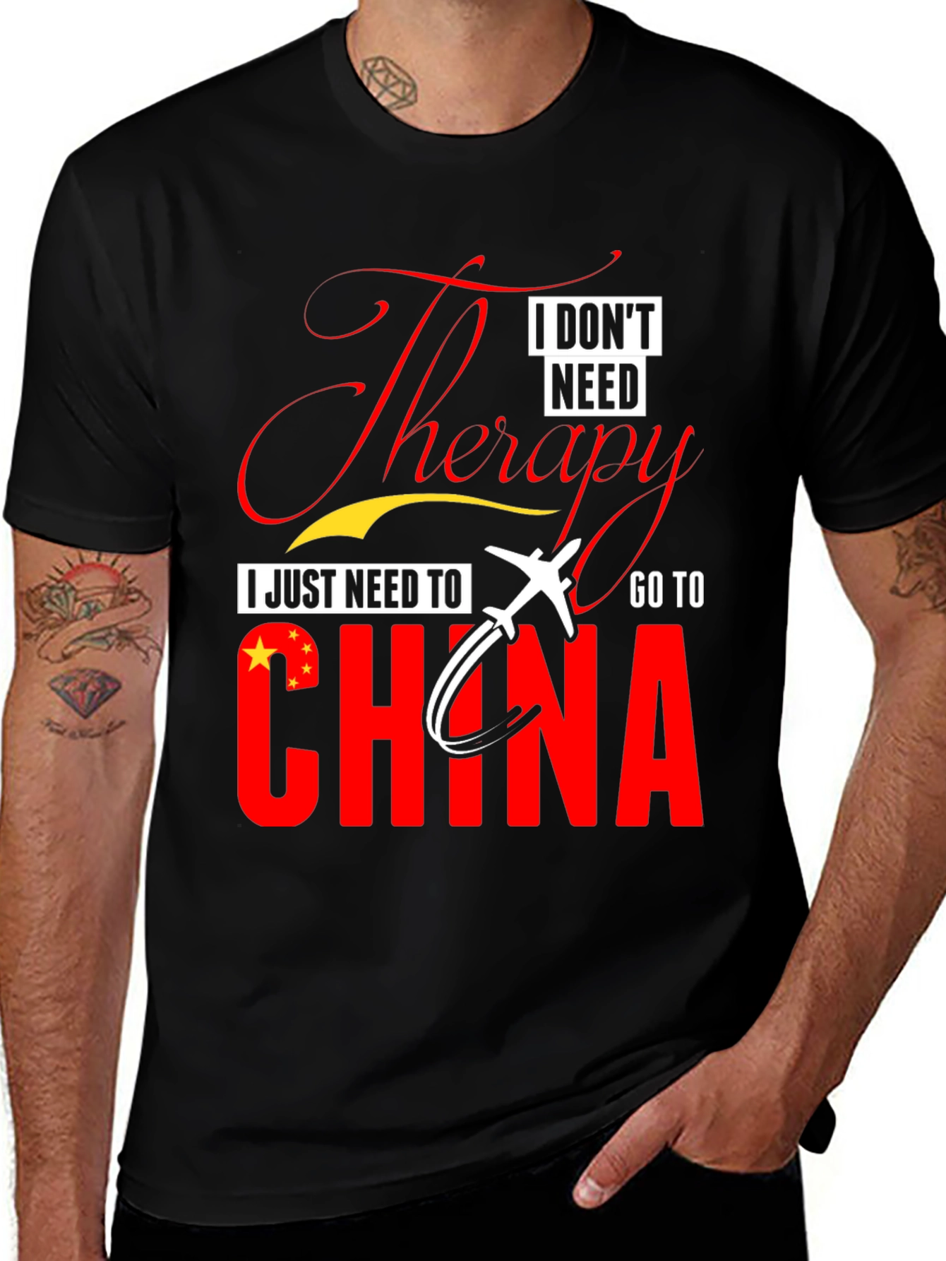 Therapy China Travel Graphic Tee