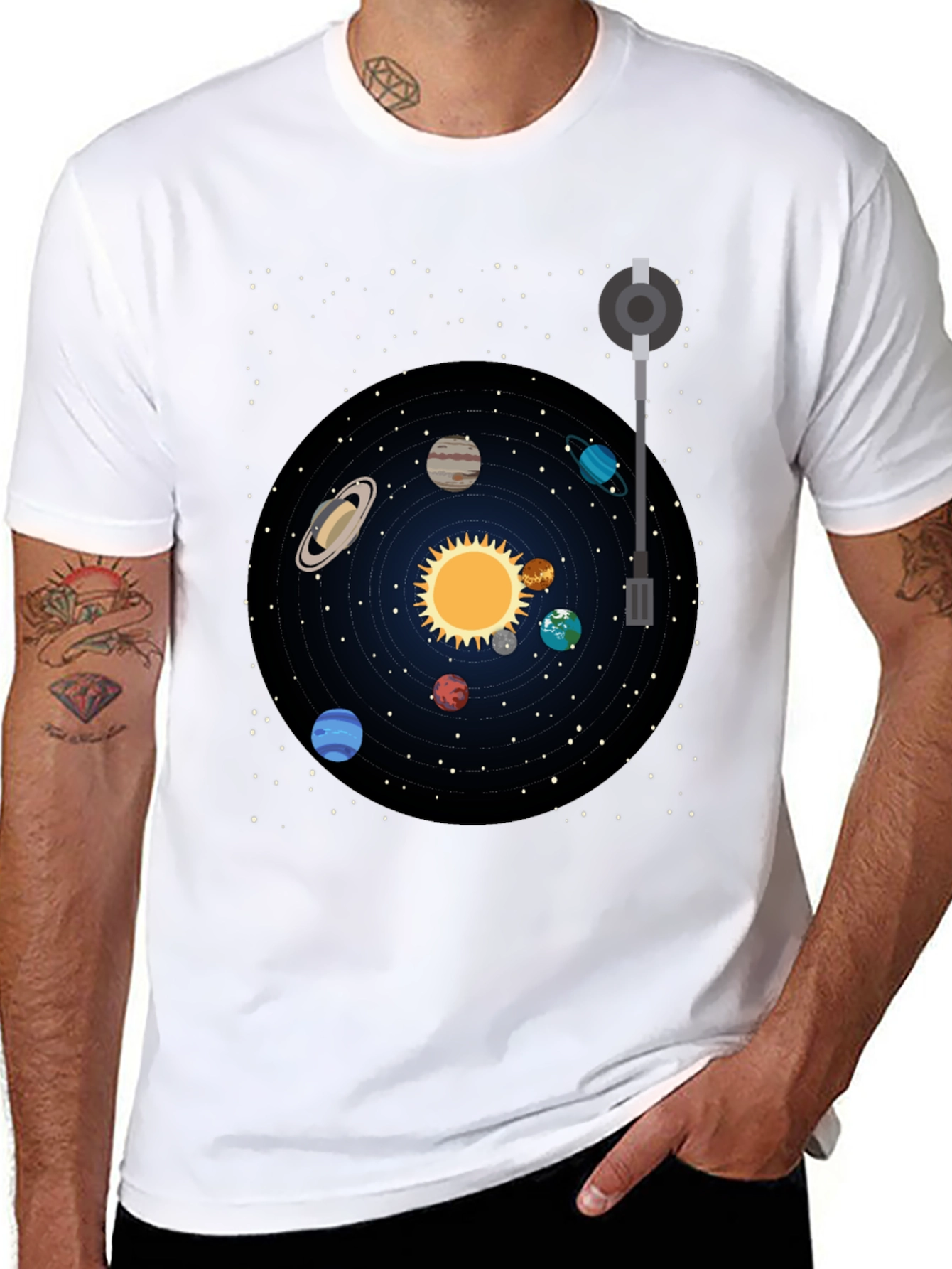 Planetary System Graphic Tee