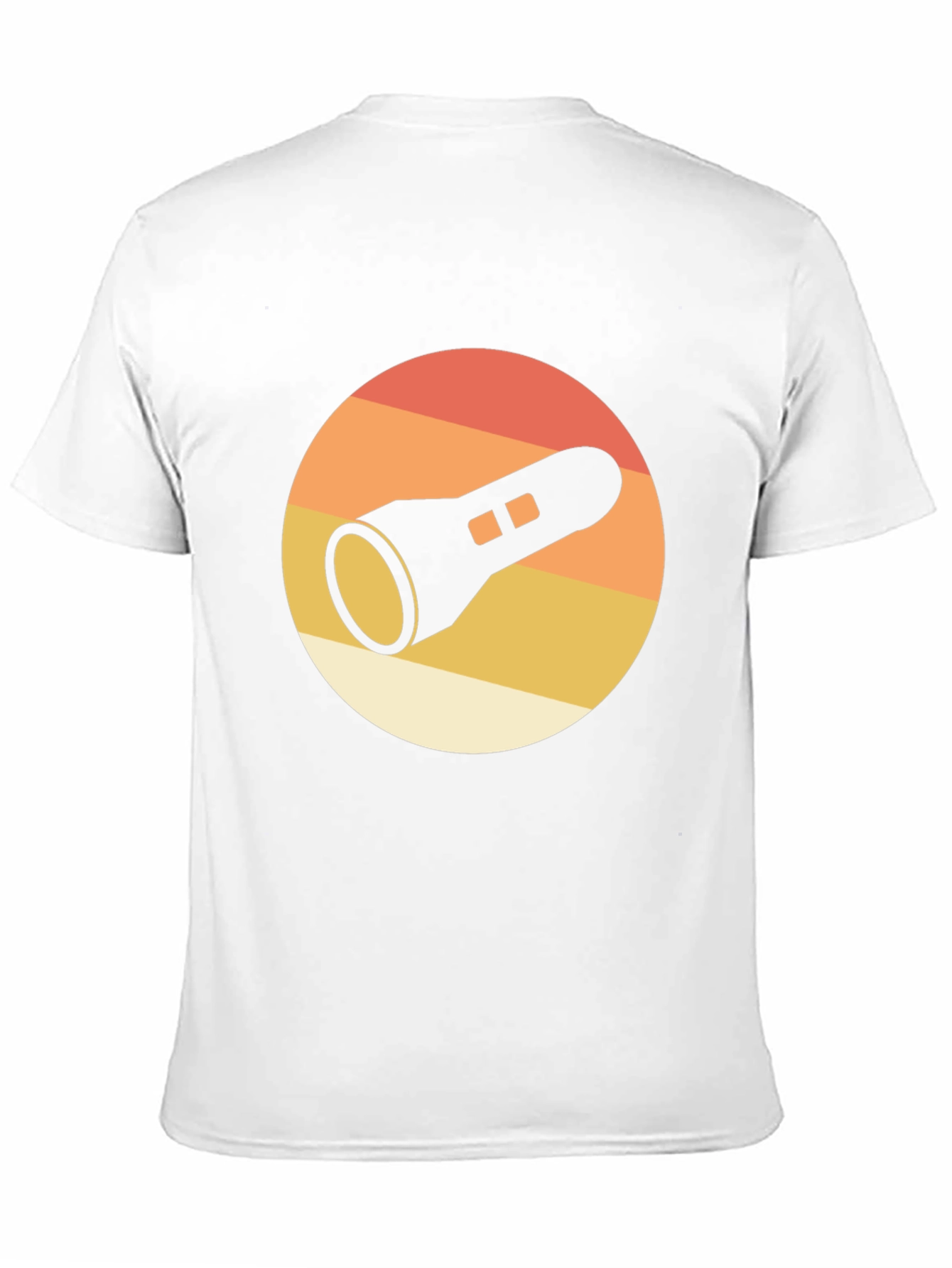 Retro Flashlight Graphic T-Shirt