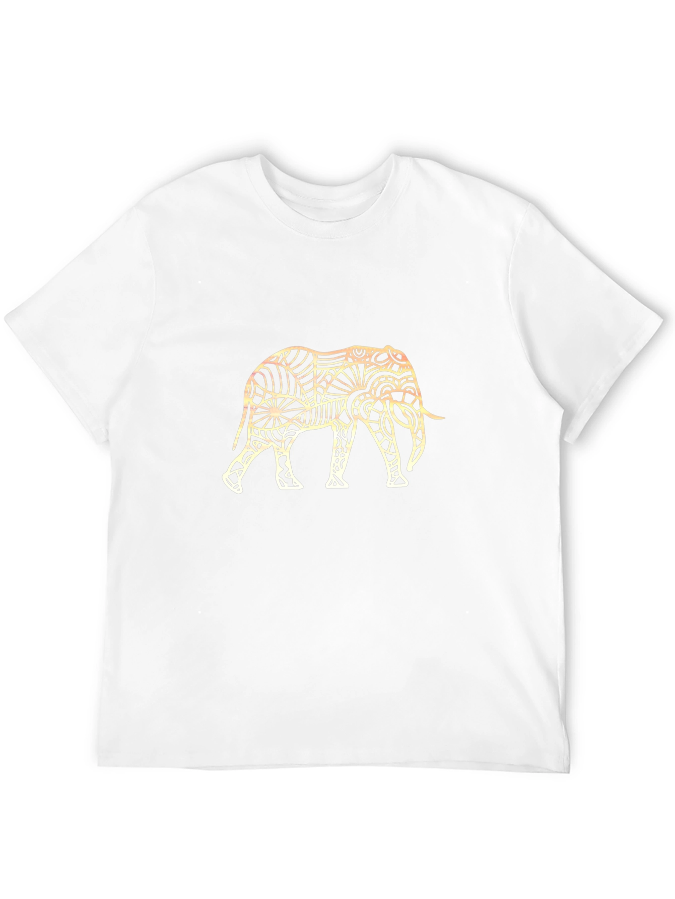 Elephant Graphic Black T-Shirt