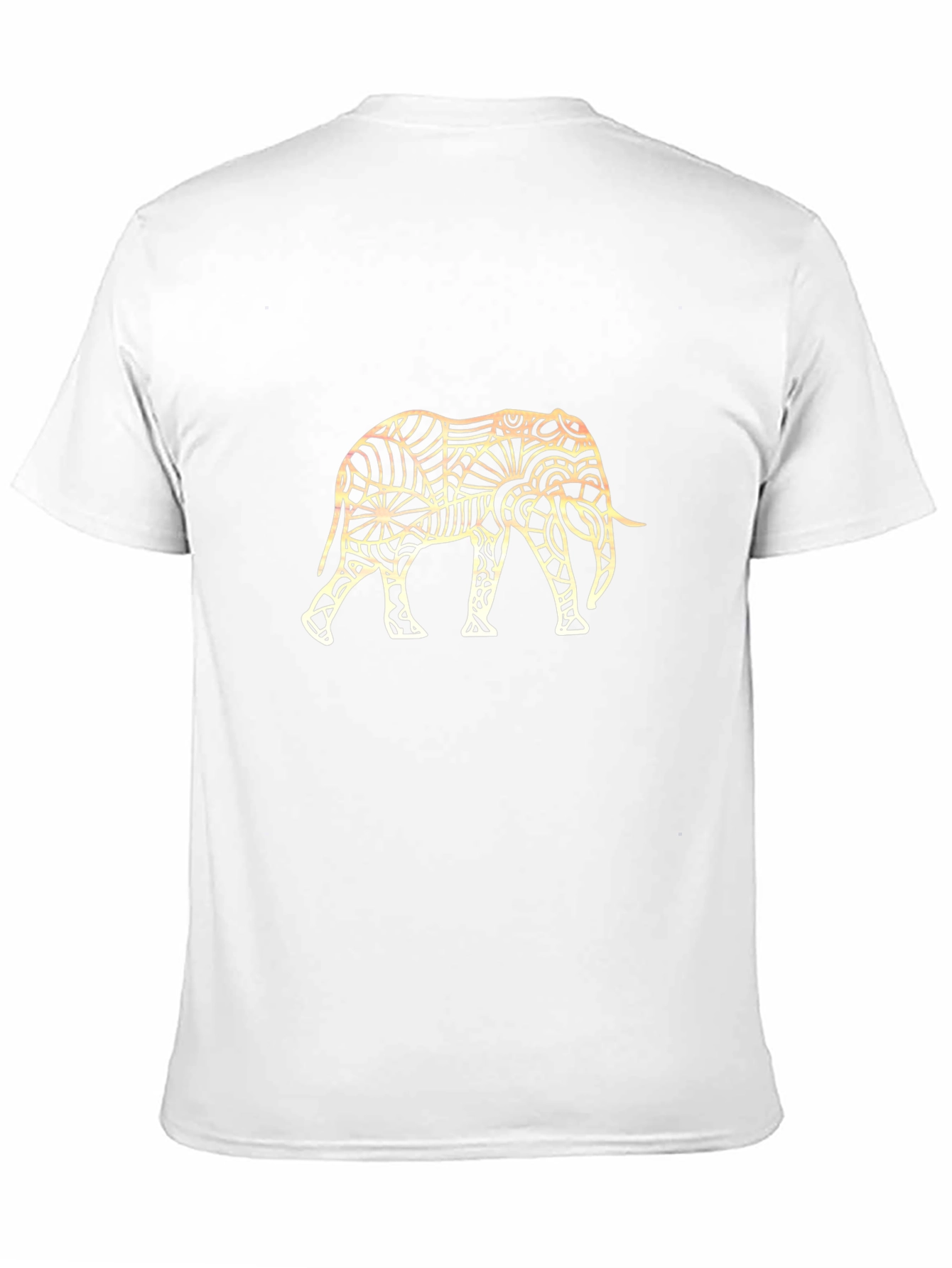 Elephant Graphic Black T-Shirt