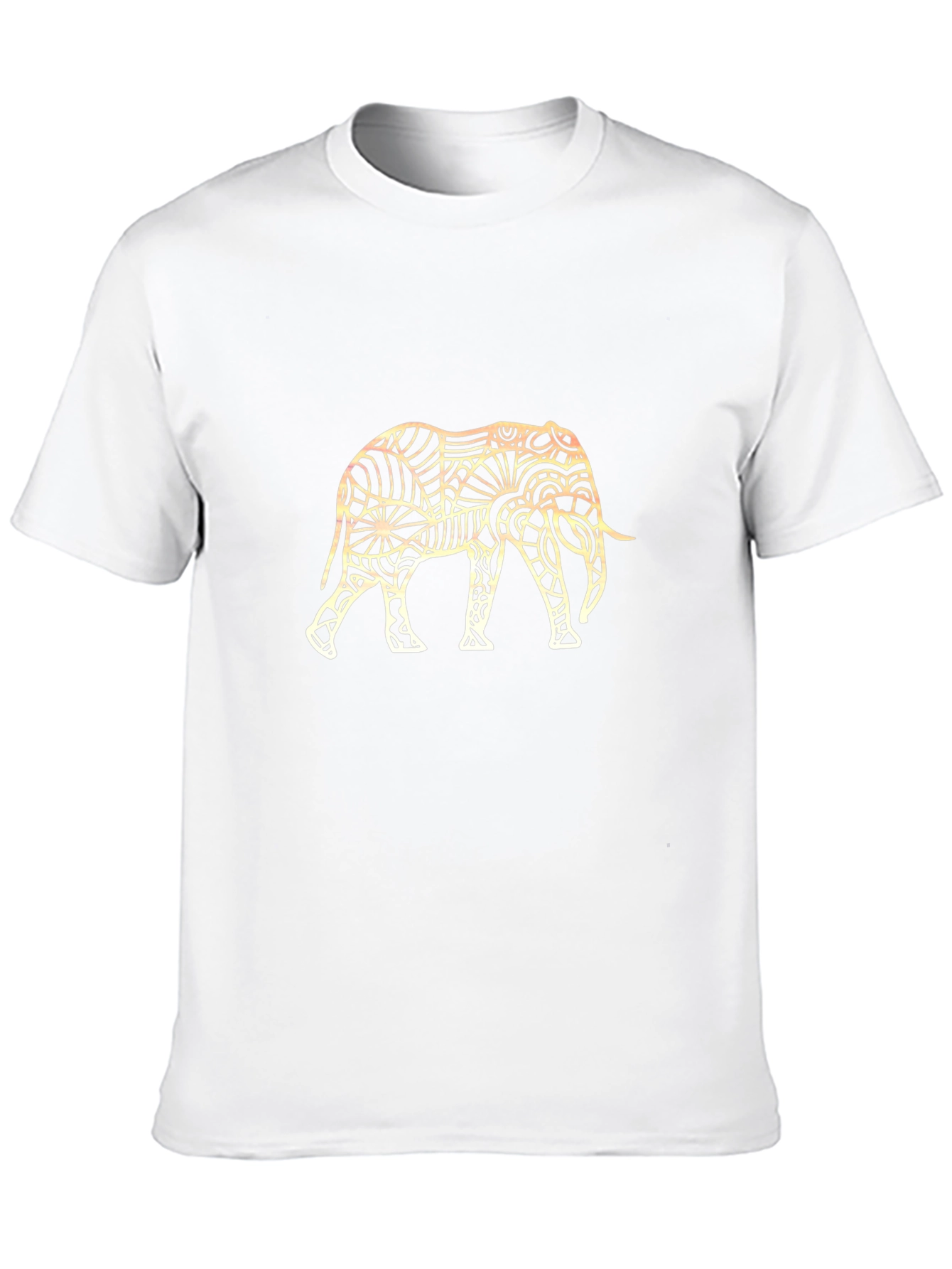 Elephant Graphic Black T-Shirt