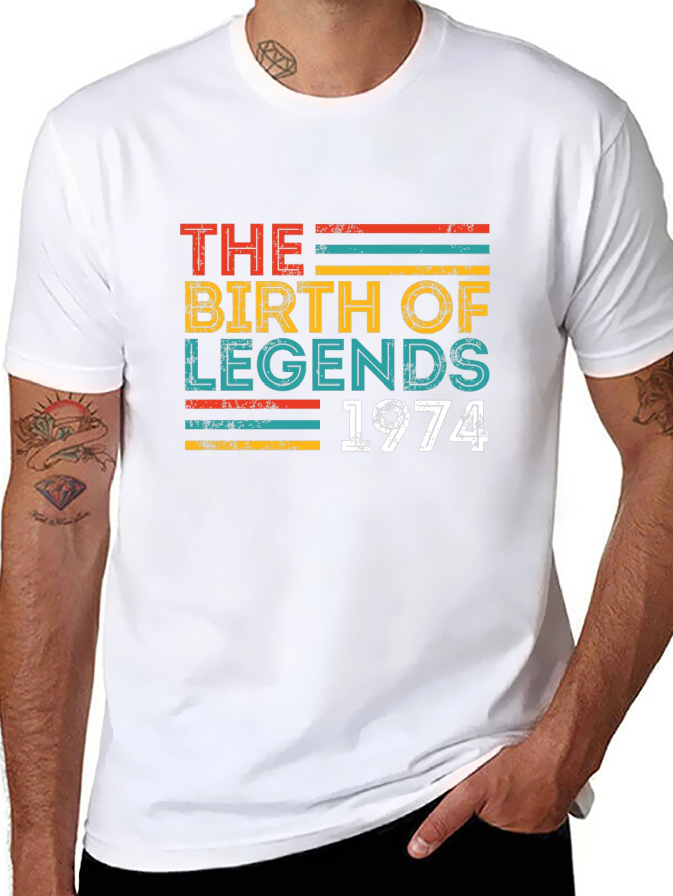 Birth of Legends 1974 Graphic T-Shirt