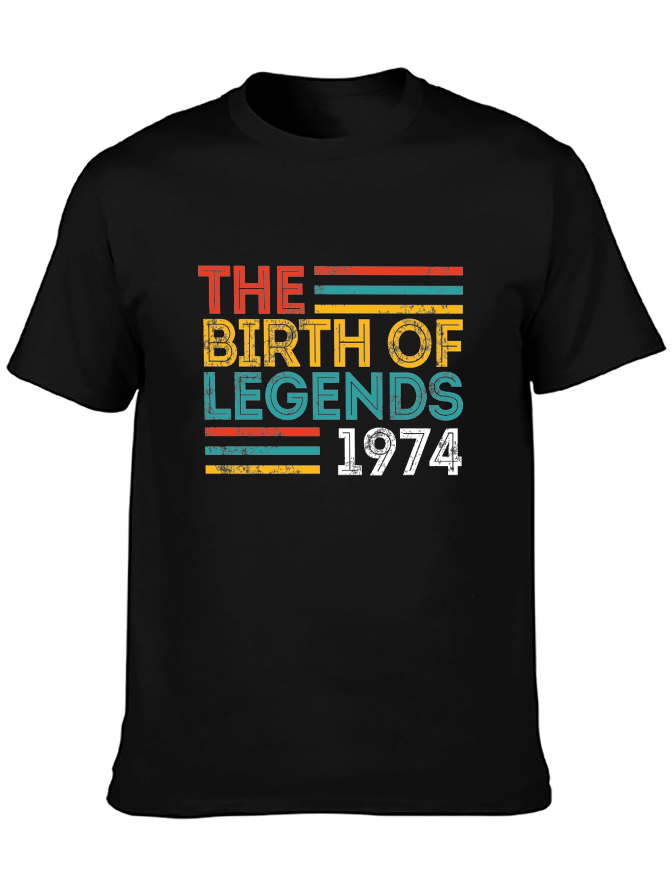 Birth of Legends 1974 Graphic T-Shirt