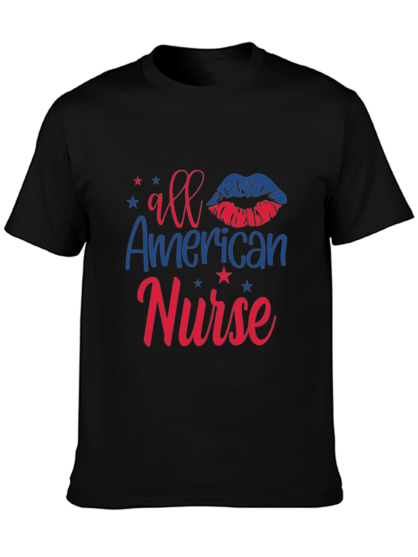 All American Nurse Patriotic T-Shirt
