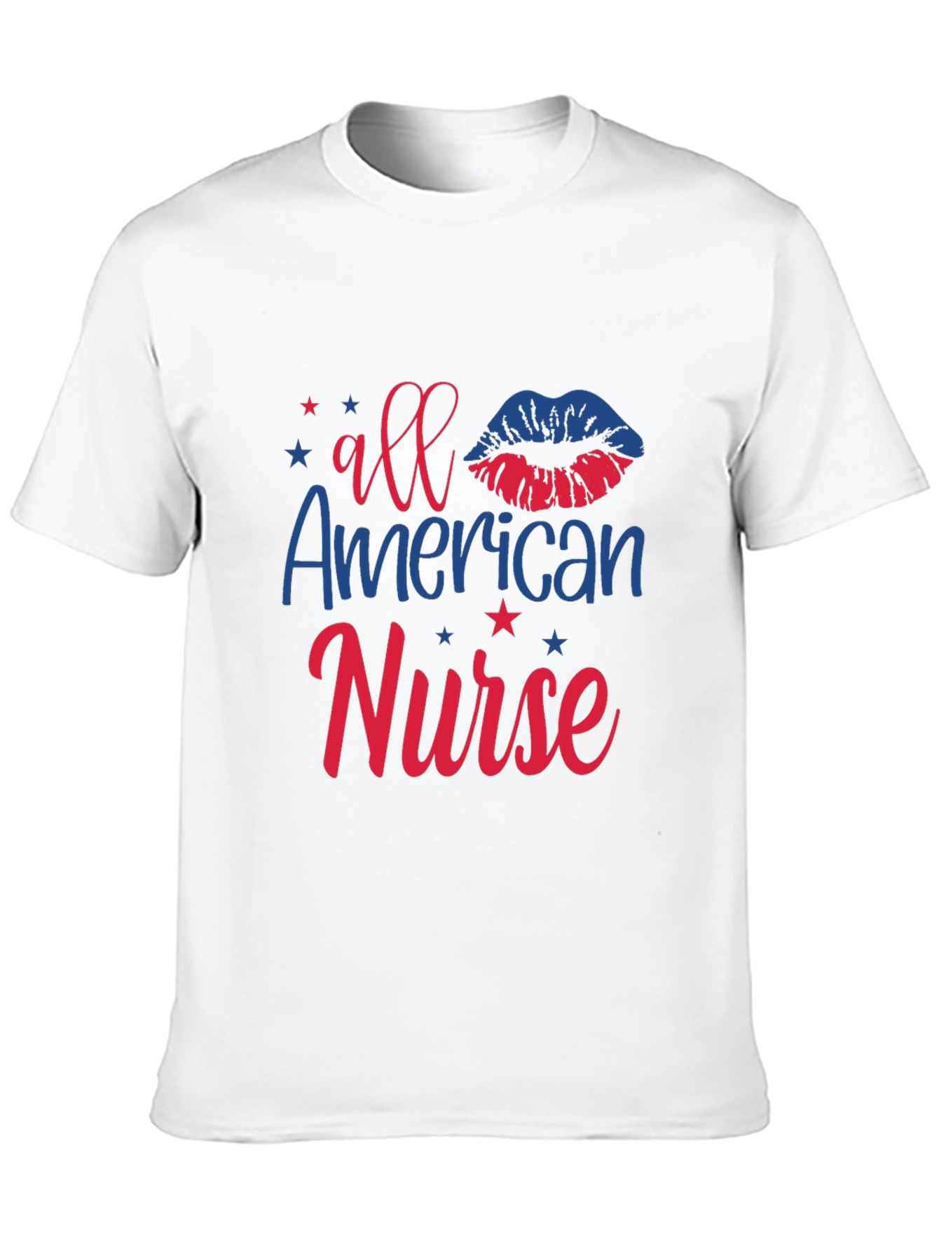 All American Nurse Patriotic T-Shirt