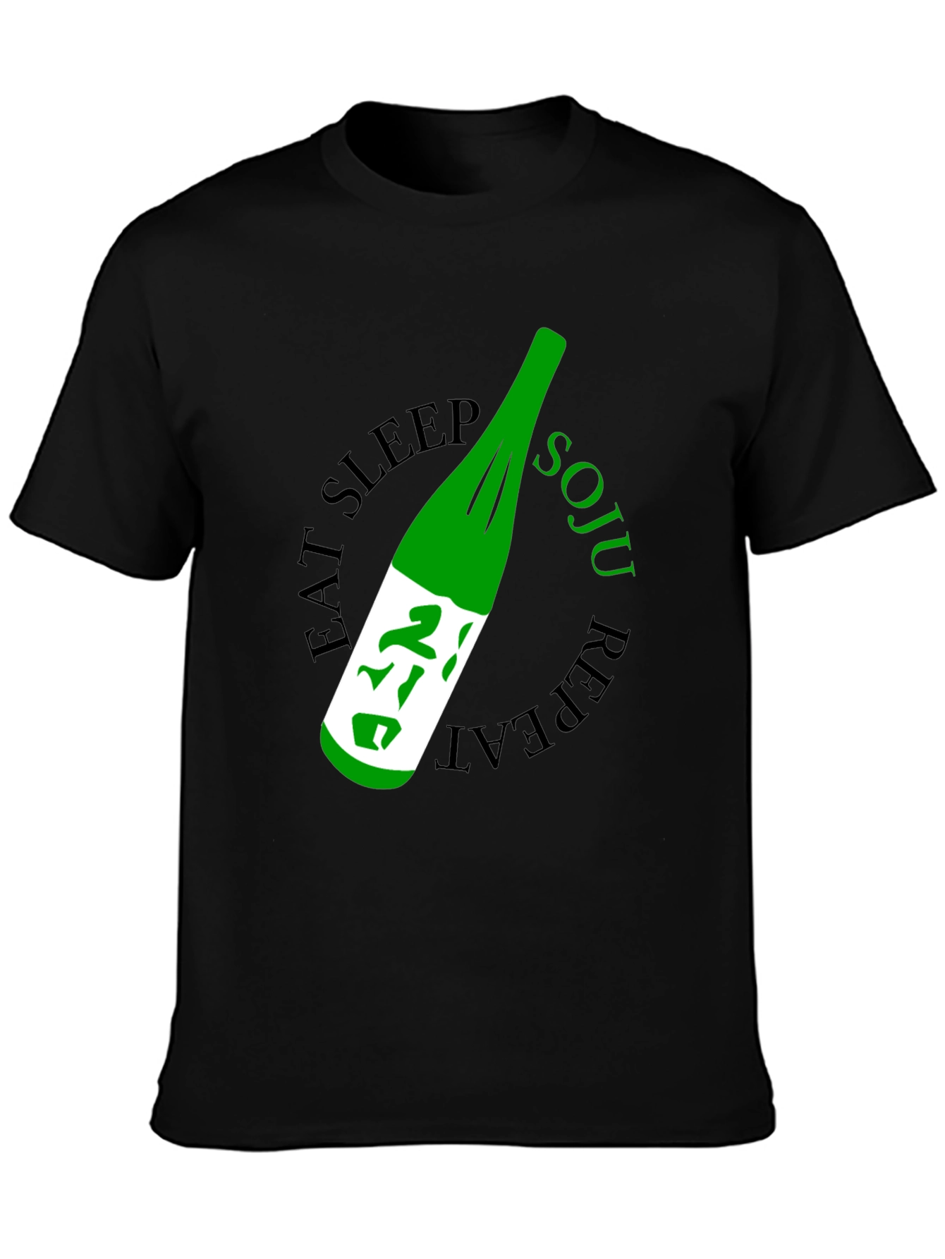 Eat Sleep Soju Repeat Graphic Tee