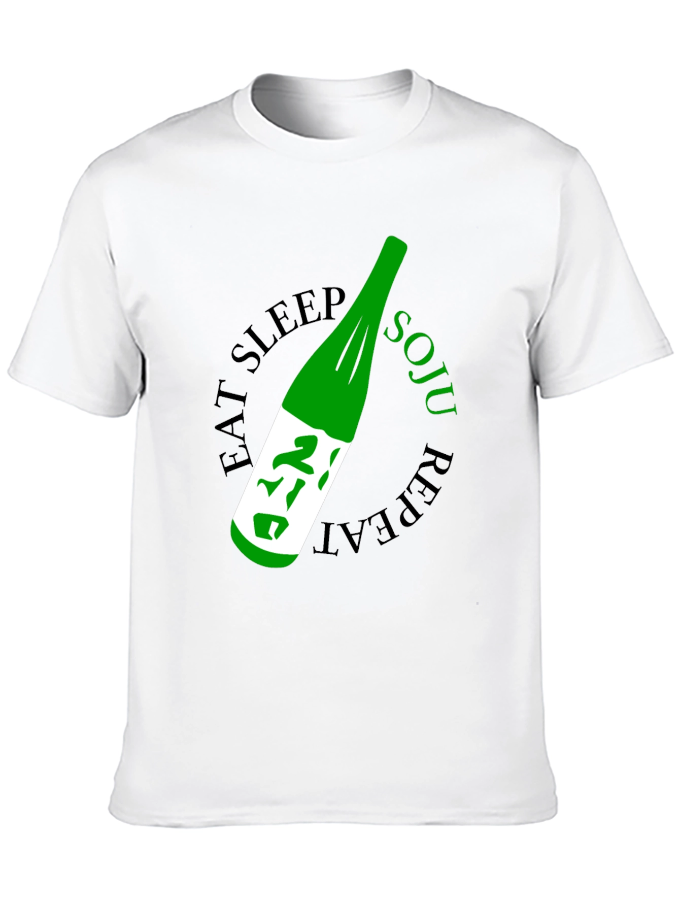 Eat Sleep Soju Repeat Graphic Tee
