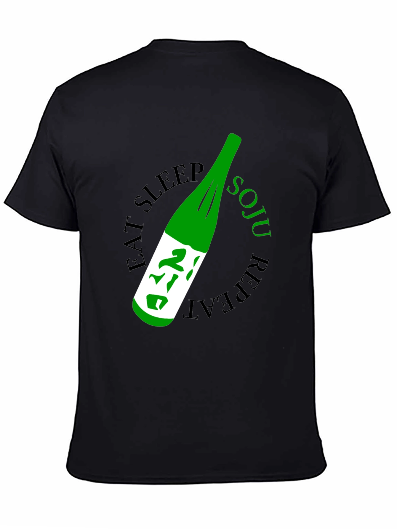 Eat Sleep Soju Repeat Graphic Tee