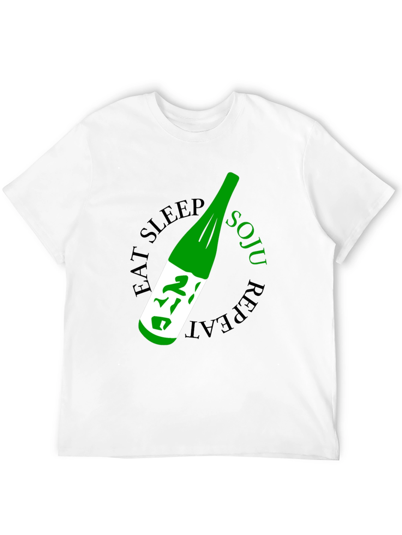 Eat Sleep Soju Repeat Graphic Tee