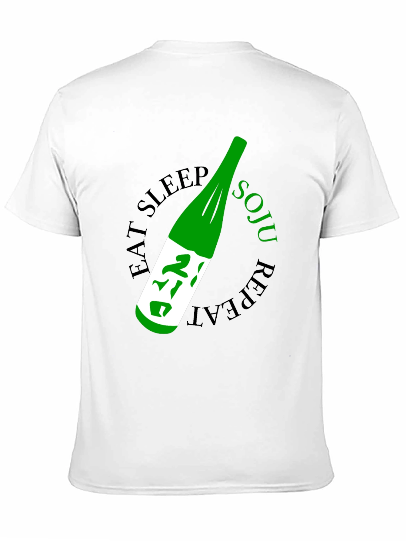 Eat Sleep Soju Repeat Graphic Tee