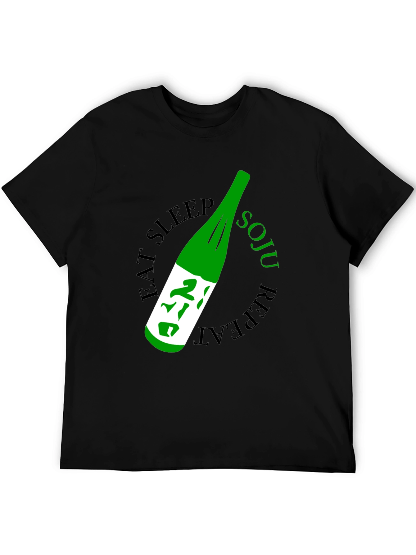 Eat Sleep Soju Repeat Graphic Tee