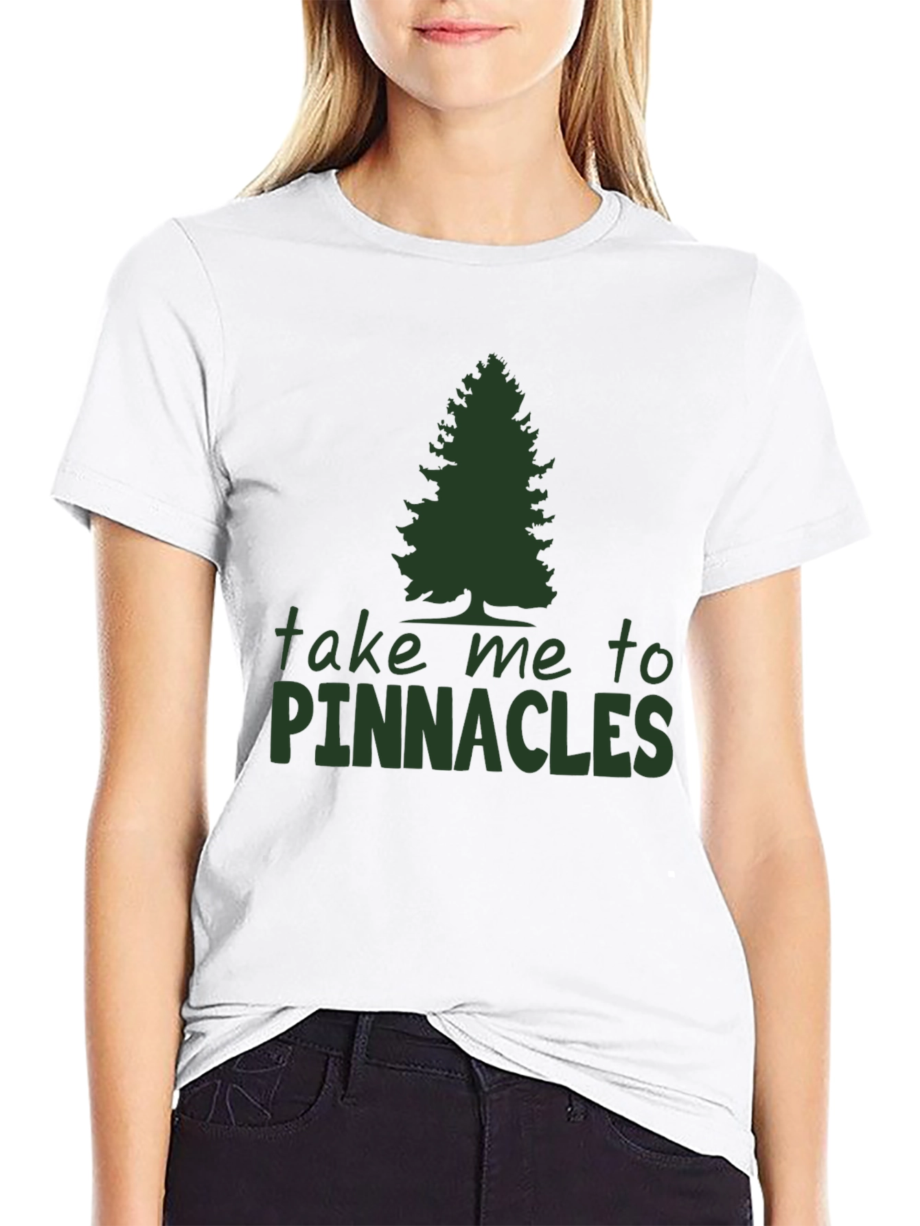 Pinnacles Graphic Tee - Nature Lovers Black T-Shirt