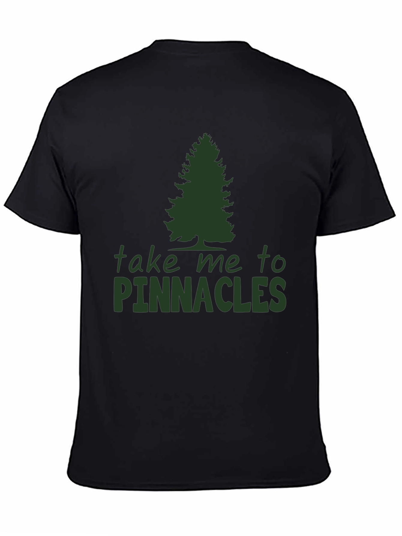 Pinnacles Graphic Tee - Nature Lovers Black T-Shirt