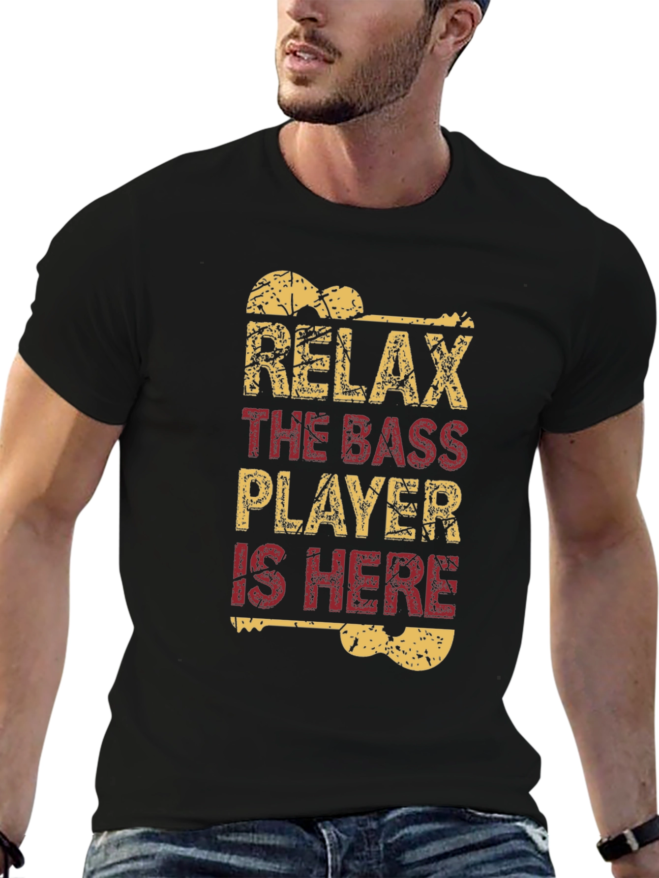 Relax Bass Player T-Shirt