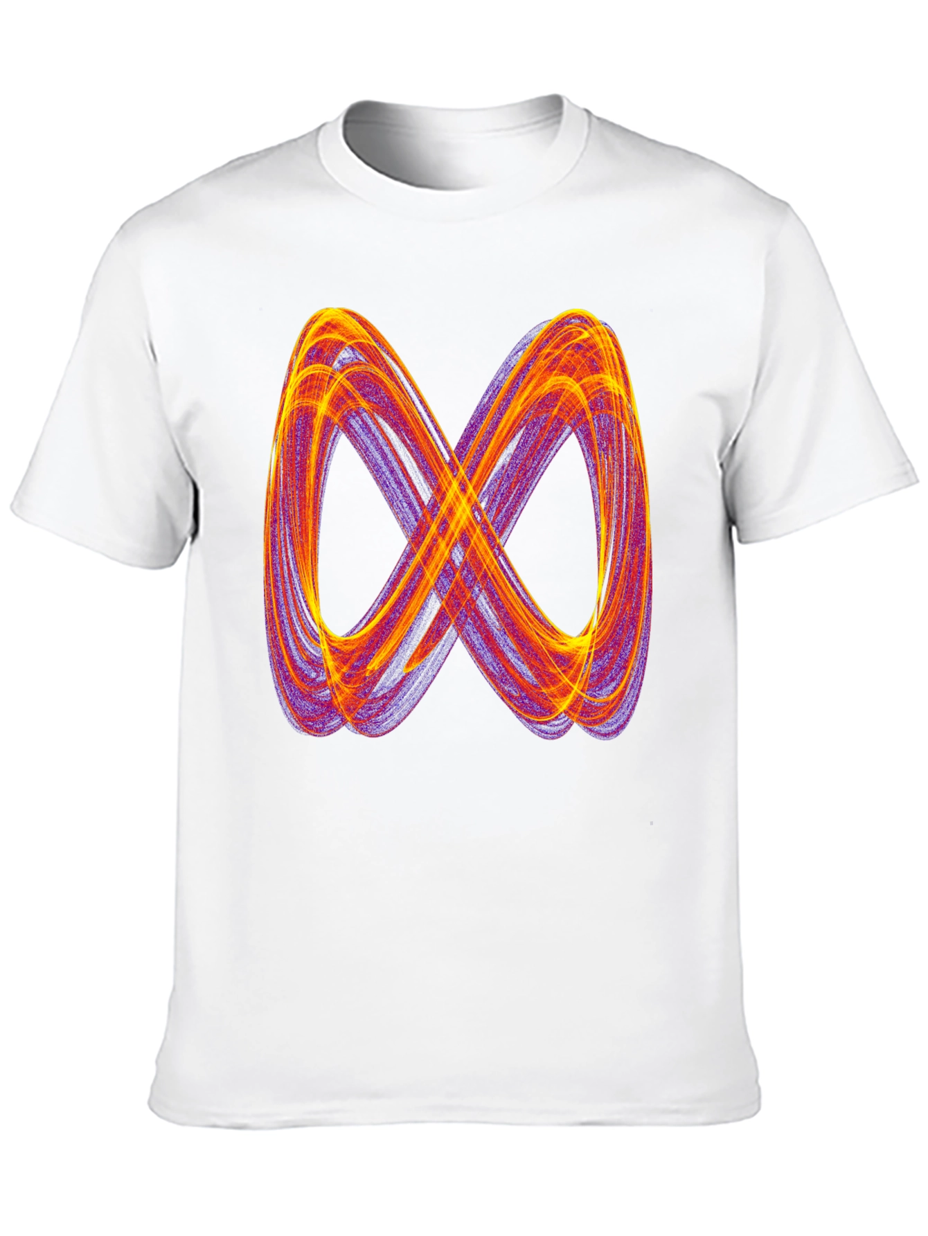 Infinity Symbol Graphic Tee - Black Cotton Blend Shirt