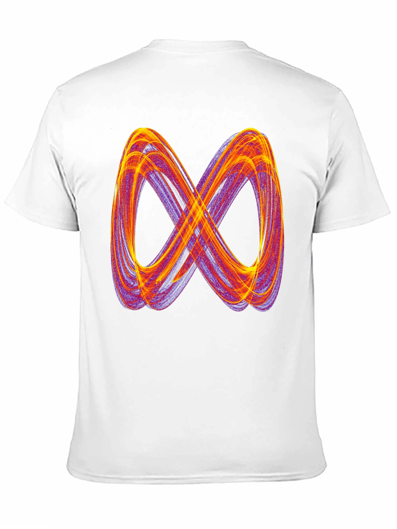 Infinity Symbol Graphic Tee - Black Cotton Blend Shirt