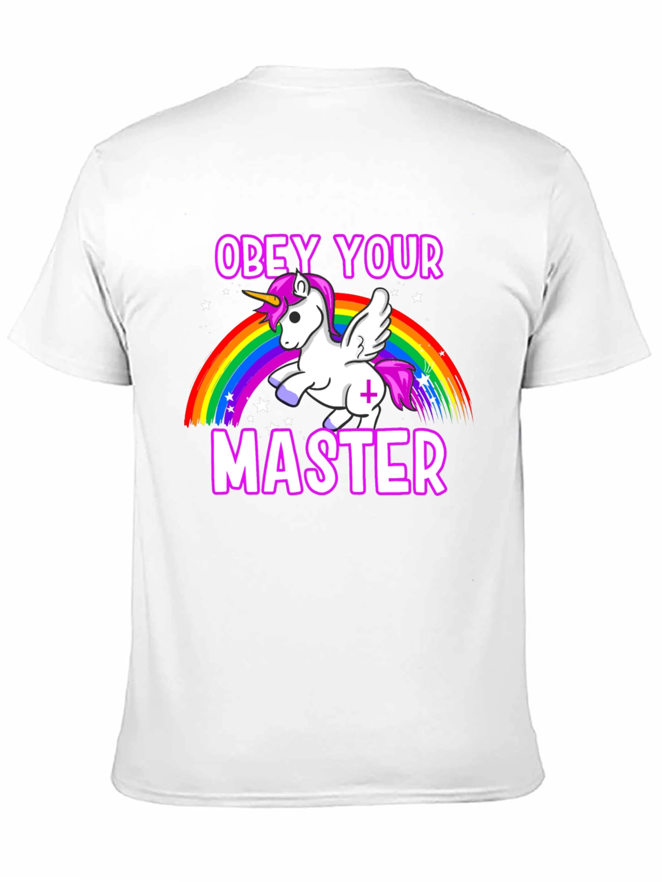 Obey Your Master Unicorn Graphic T-Shirt