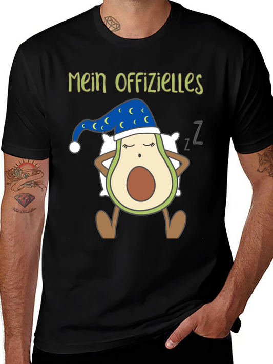 Funny Sleeping Avocado T-Shirt - Mein Offizielles