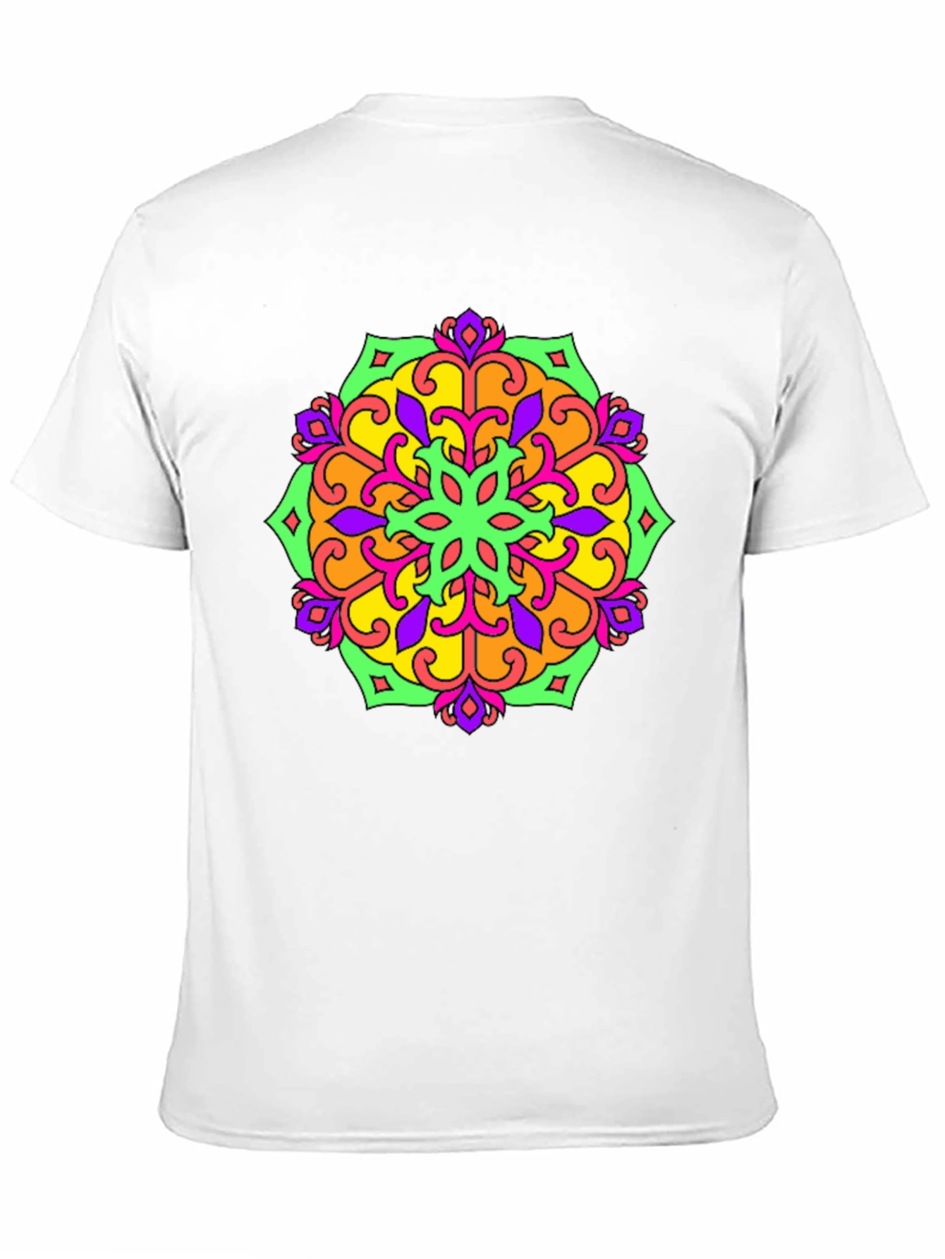 Colorful Mandala Graphic T-Shirt