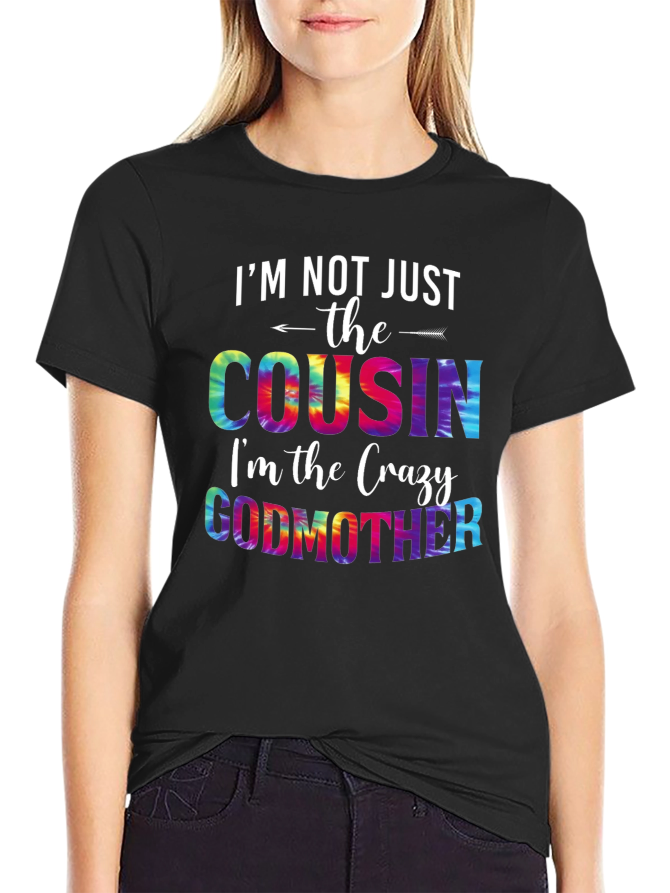 Crazy Godmother Tie-Dye Graphic T-Shirt