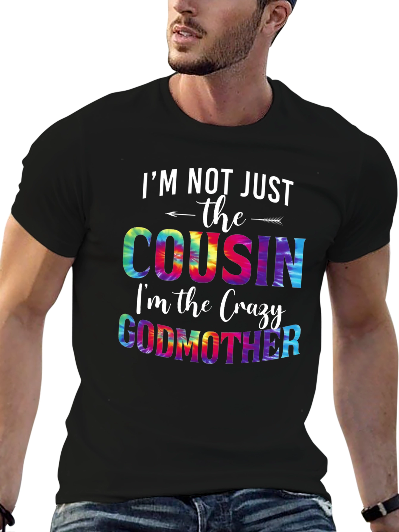 Crazy Godmother Tie-Dye Graphic T-Shirt