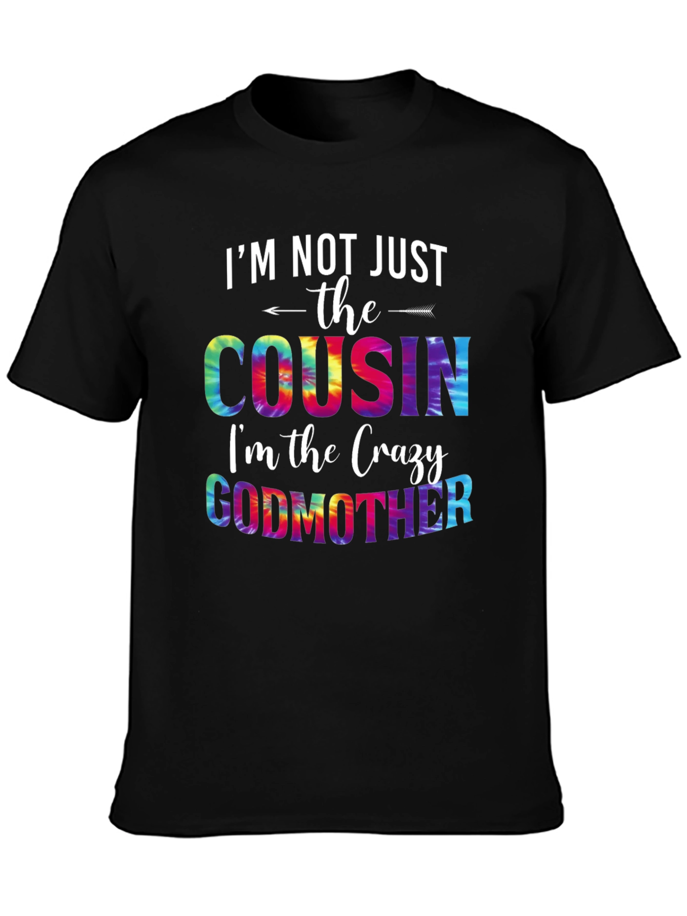 Crazy Godmother Tie-Dye Graphic T-Shirt