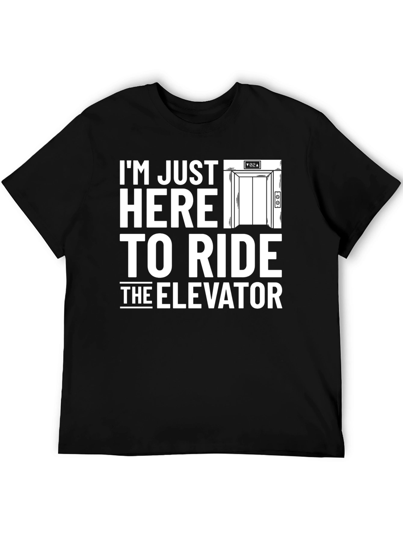 Elevator Ride T-Shirt - Funny Graphic Tee