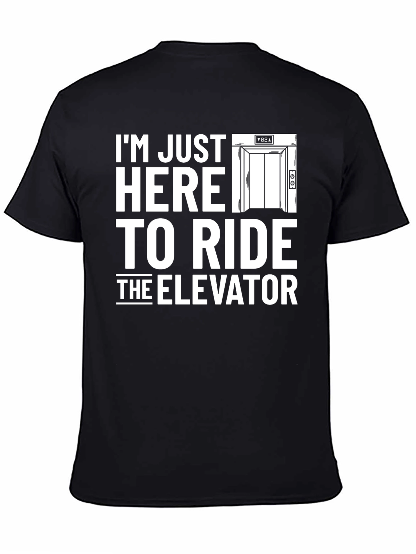 Elevator Ride T-Shirt - Funny Graphic Tee