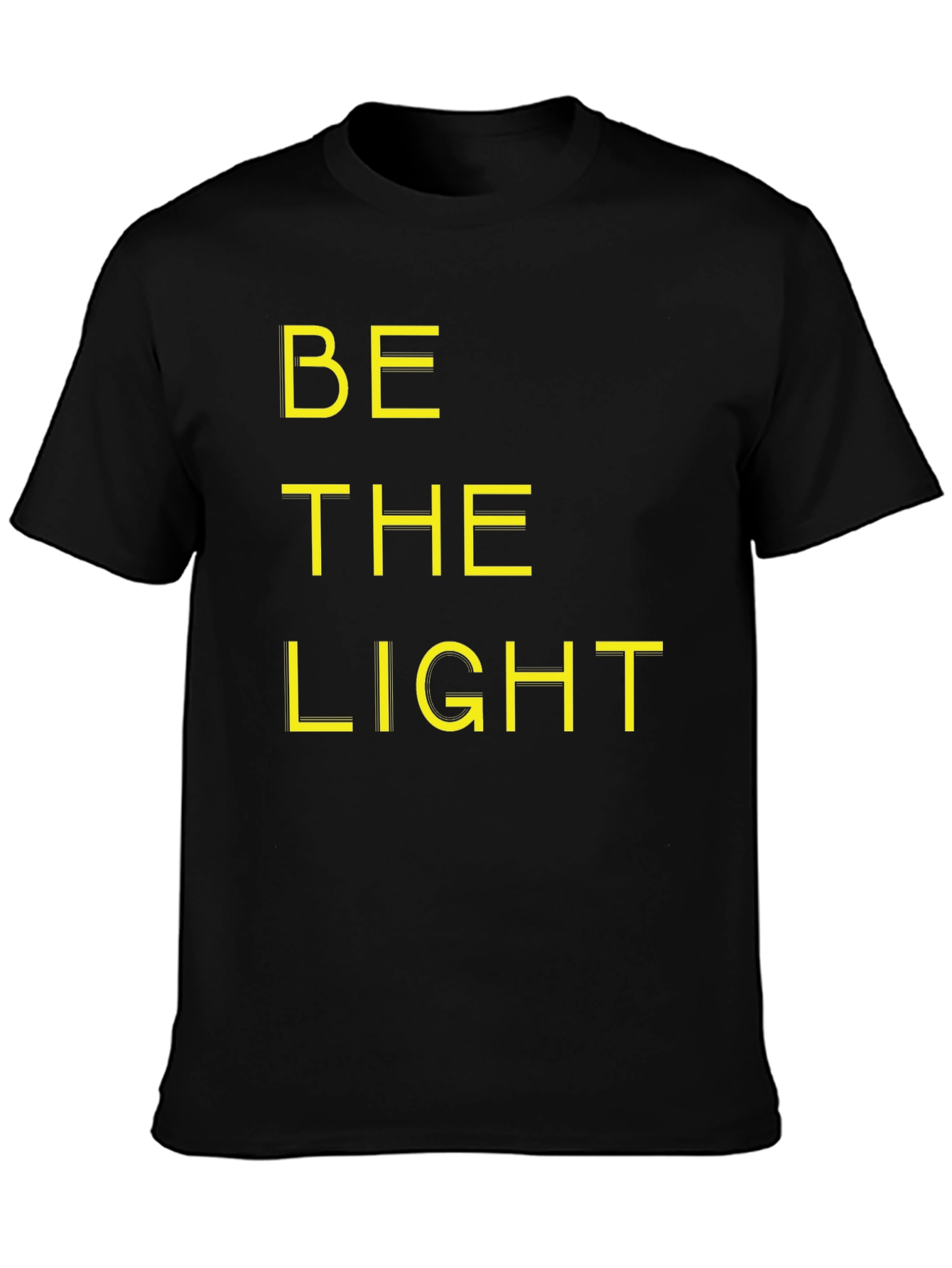 Be The Light Graphic T-Shirt - Black