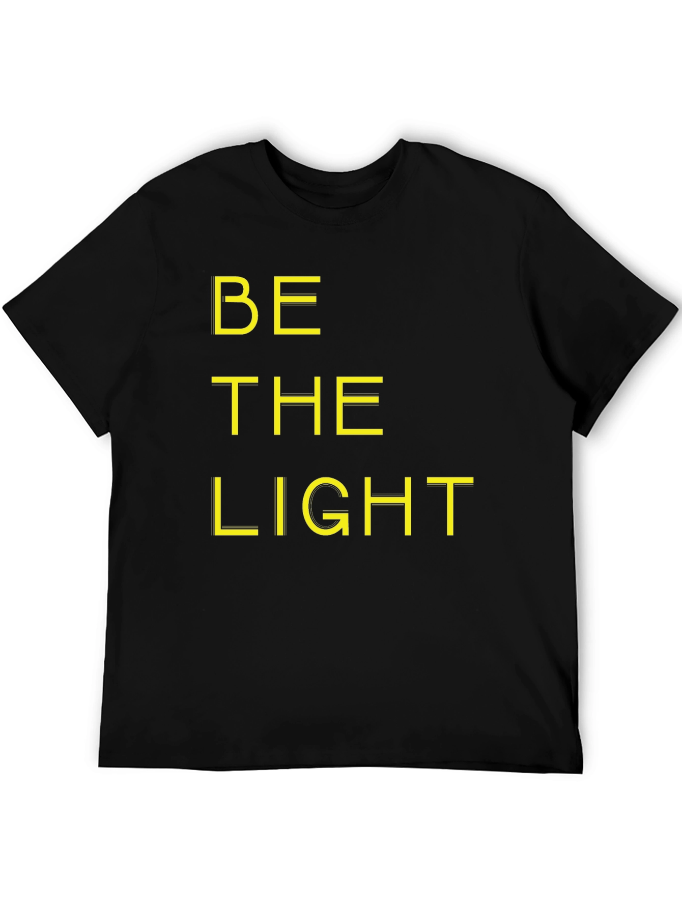 Be The Light Graphic T-Shirt - Black