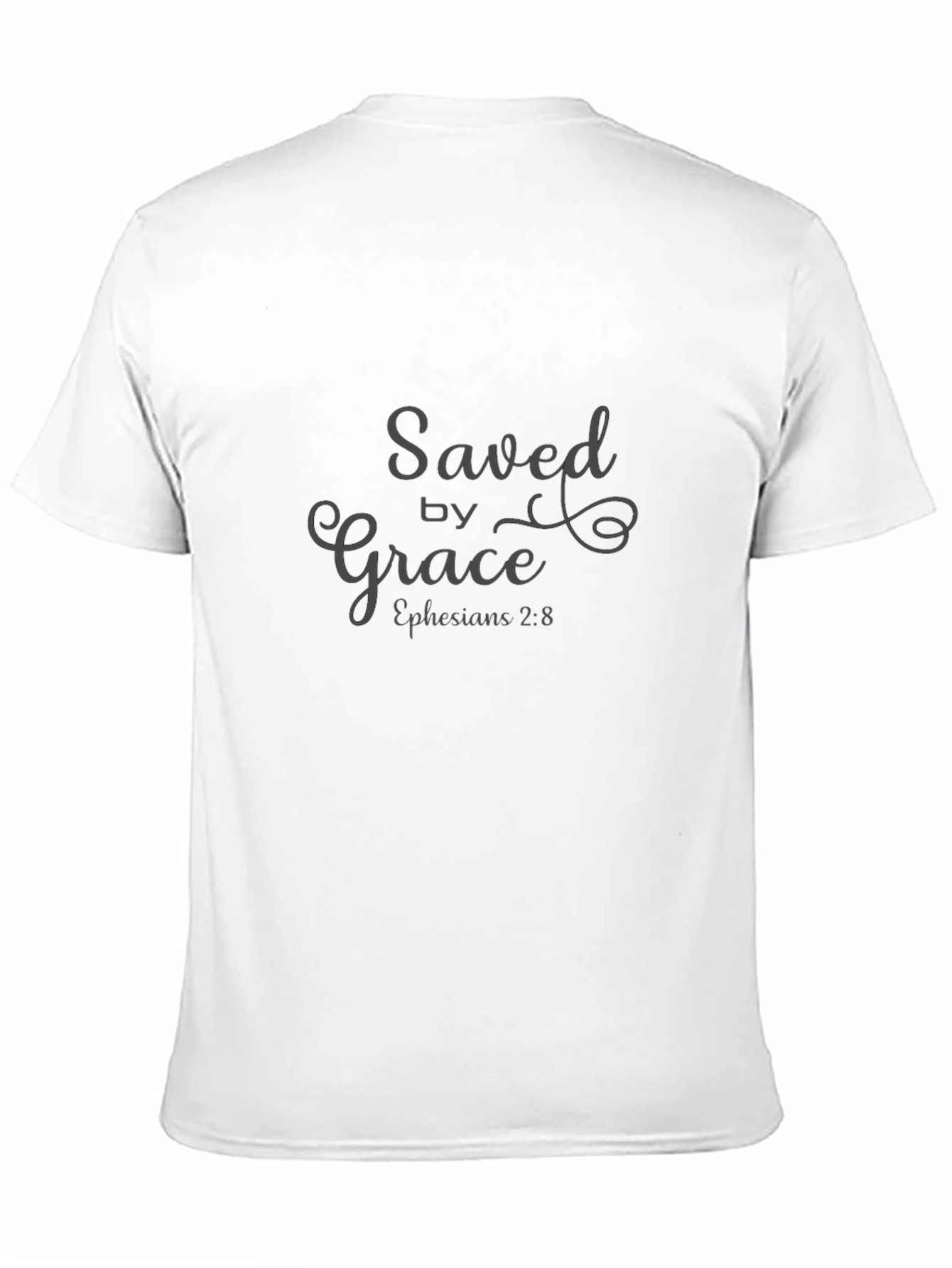 Saved by Grace Christian T-Shirt - Ephesians 2:8